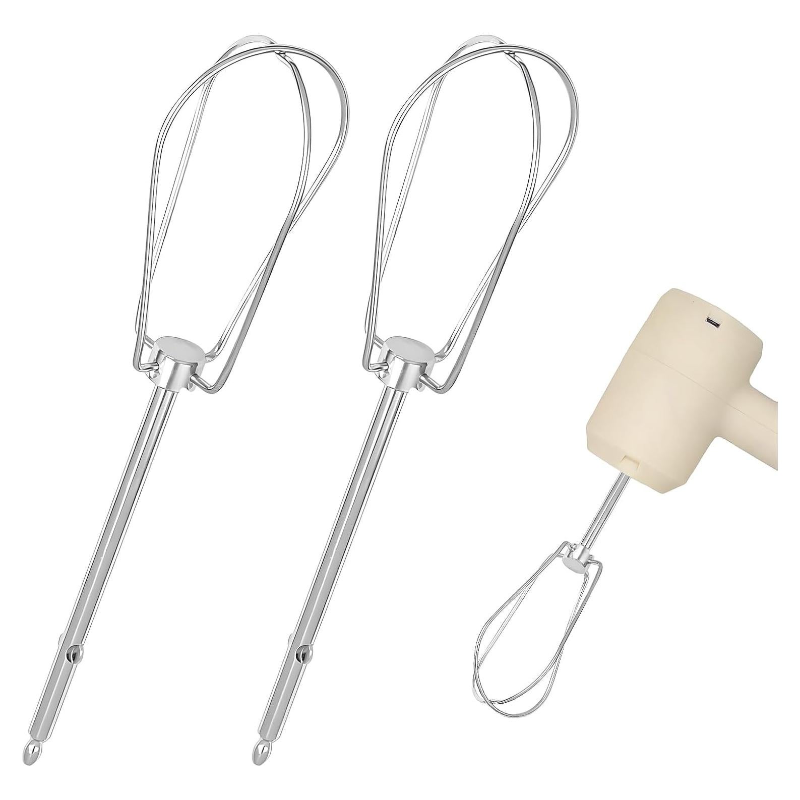 Accesorios de Batidora de Mano Gyinere 2 Pcs Acero Inoxidable