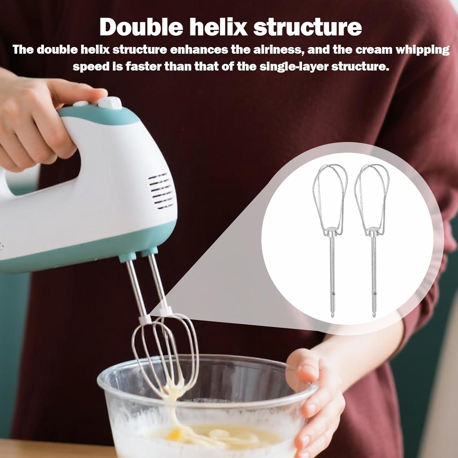 Accesorios de Batidora de Mano Gyinere 2 Pcs Acero Inoxidable