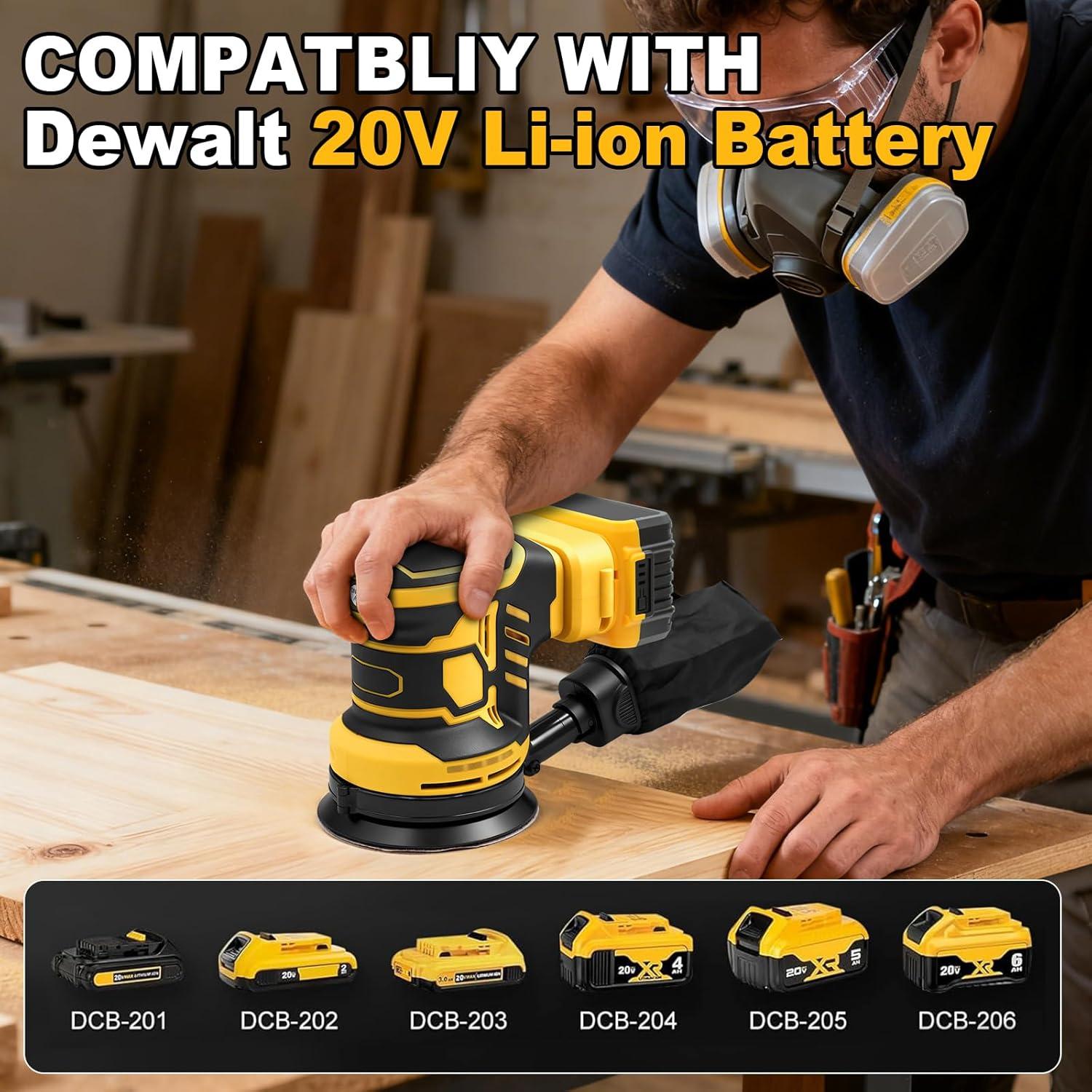 Lijadora Detallada Inalámbrica DeWalt DWS924 12,000 OPM