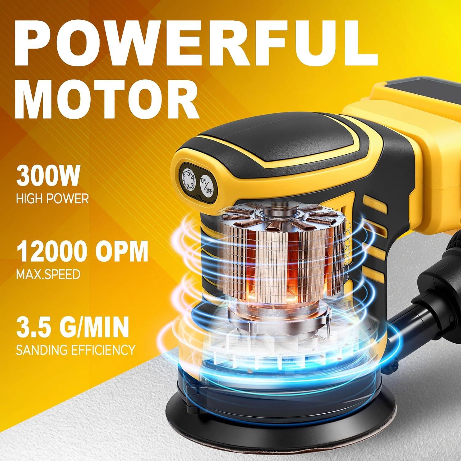 Lijadora Detallada Inalámbrica DeWalt DWS924 12,000 OPM