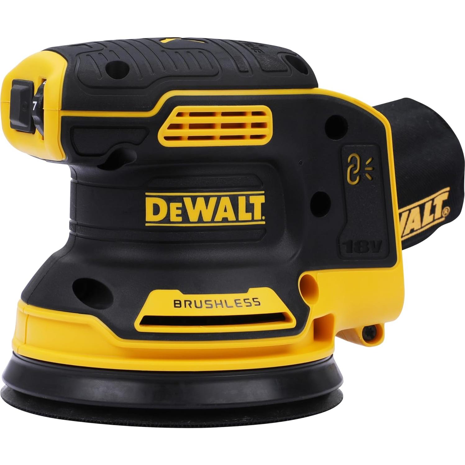 Lijadora Inalámbrica DEWALT DCW210N 18V Orbital 125mm