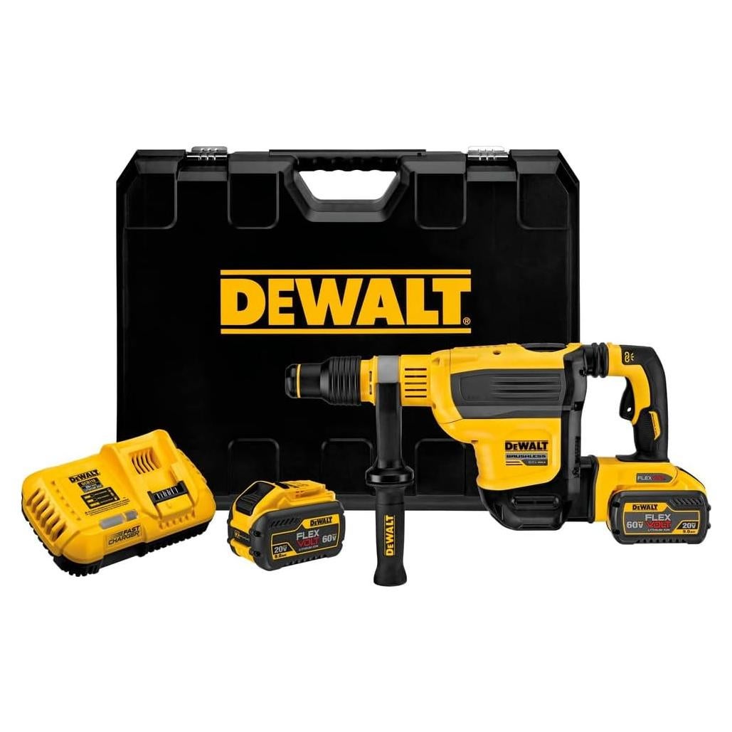 Taladro de Martillo Rotativo Inalámbrico DEWALT DCH614X2 60V