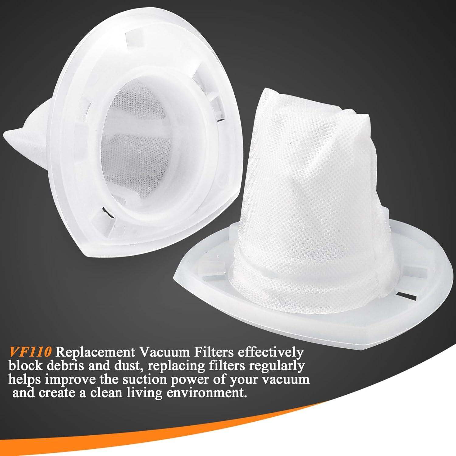 Filtro de Reemplazo VF110 9Pack Blutoget para Black&Decker