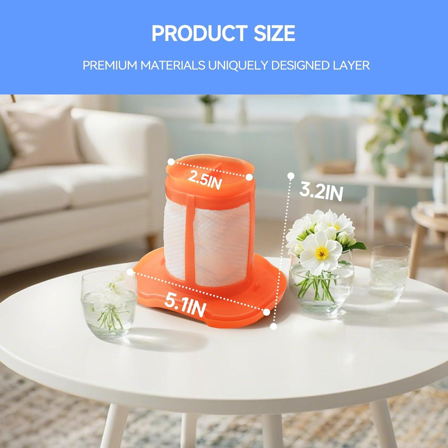 Paquete de 6 Filtros de Reemplazo Aliddle HHVKF10 para Aspiradoras Black and Decker