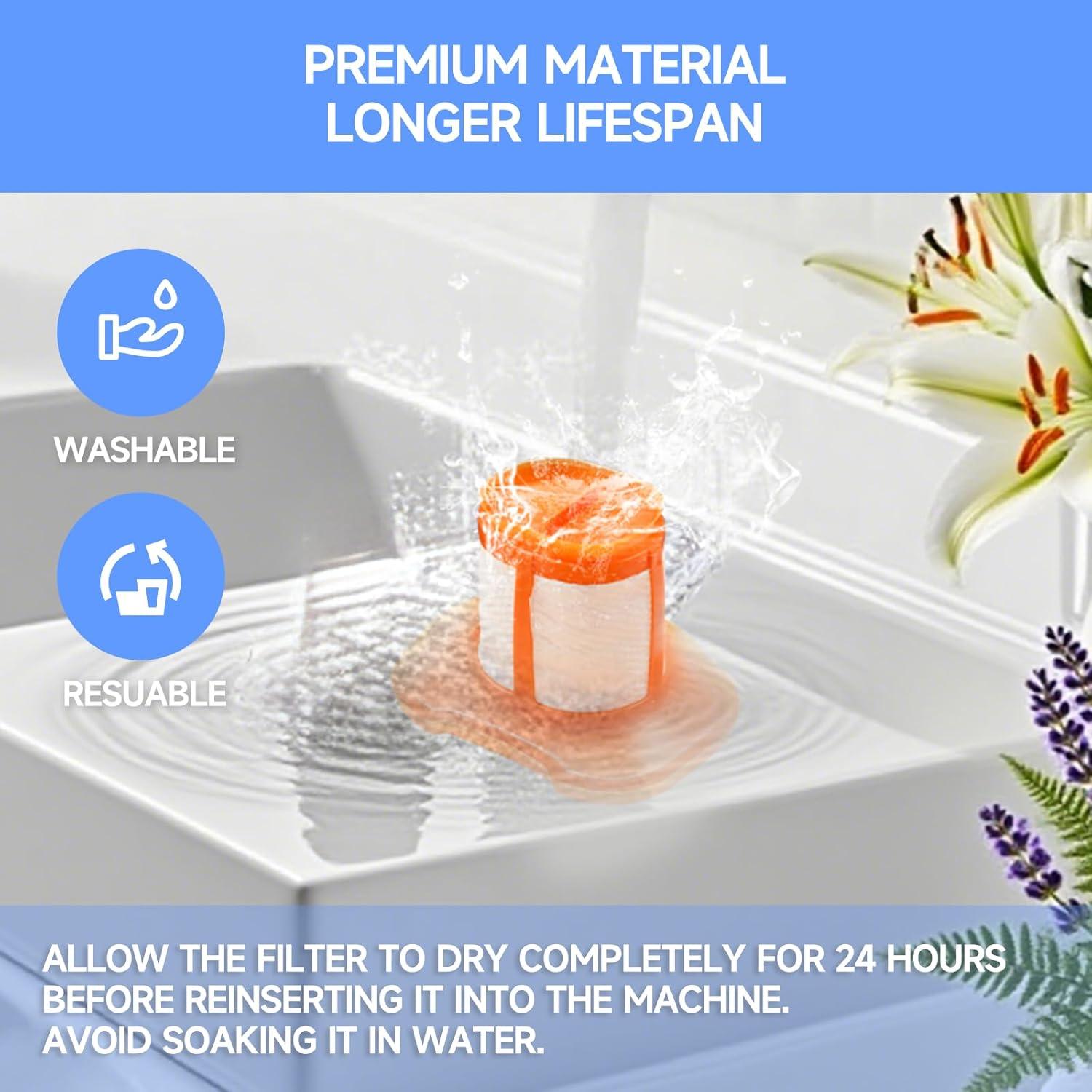 Paquete de 6 Filtros de Reemplazo Aliddle HHVKF10 para Aspiradoras Black and Decker