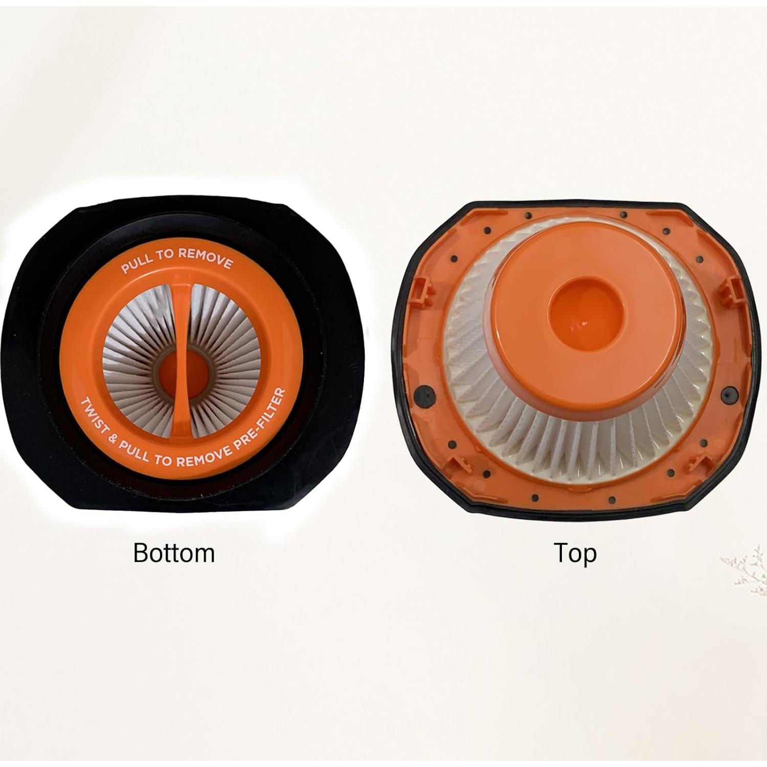 Filtro HEPA JZSTARINGE CMCVH001C1 para Aspiradora Craftsman V20 y Black Decker