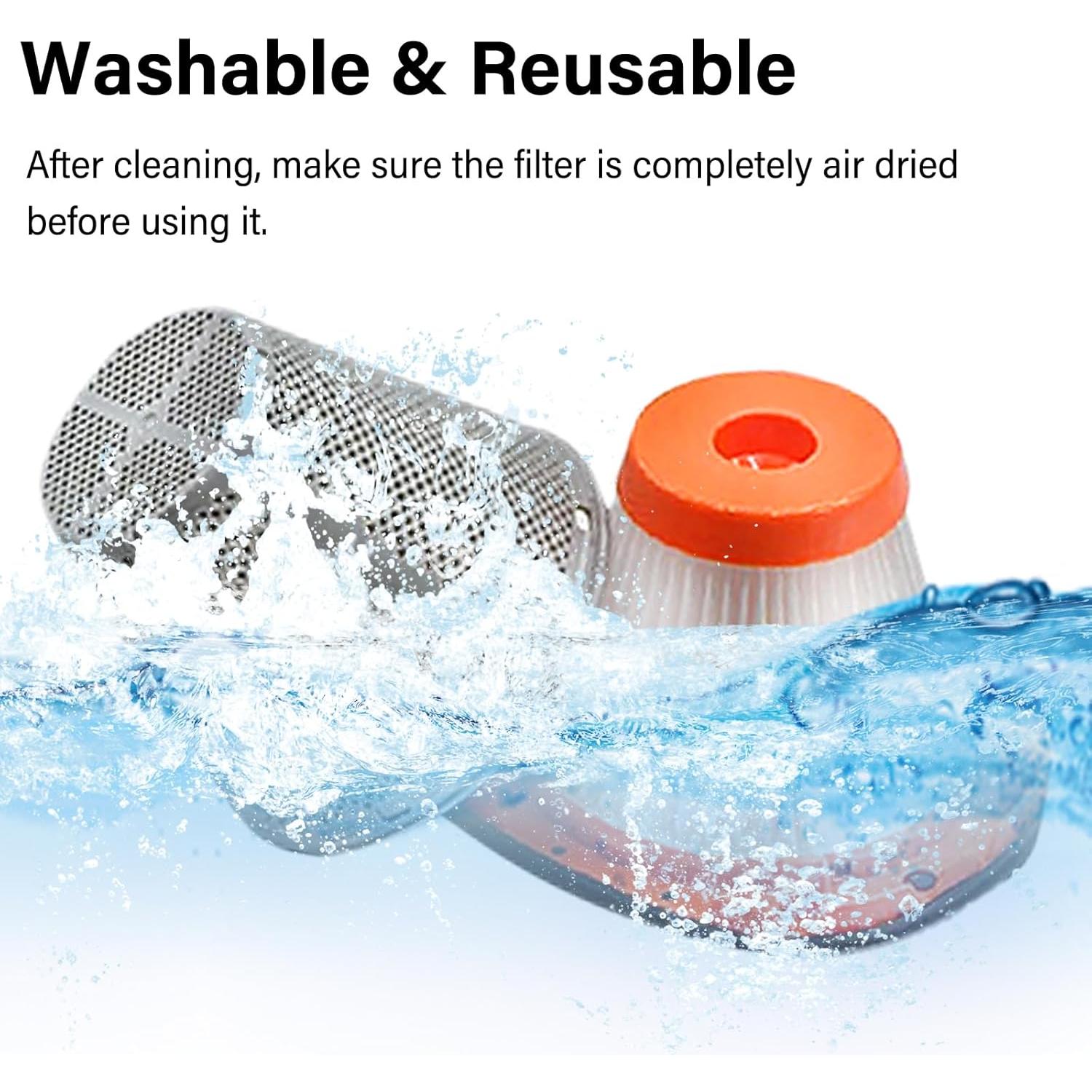 Filtro HEPA JZSTARINGE CMCVH001C1 para Aspiradora Craftsman V20 y Black Decker