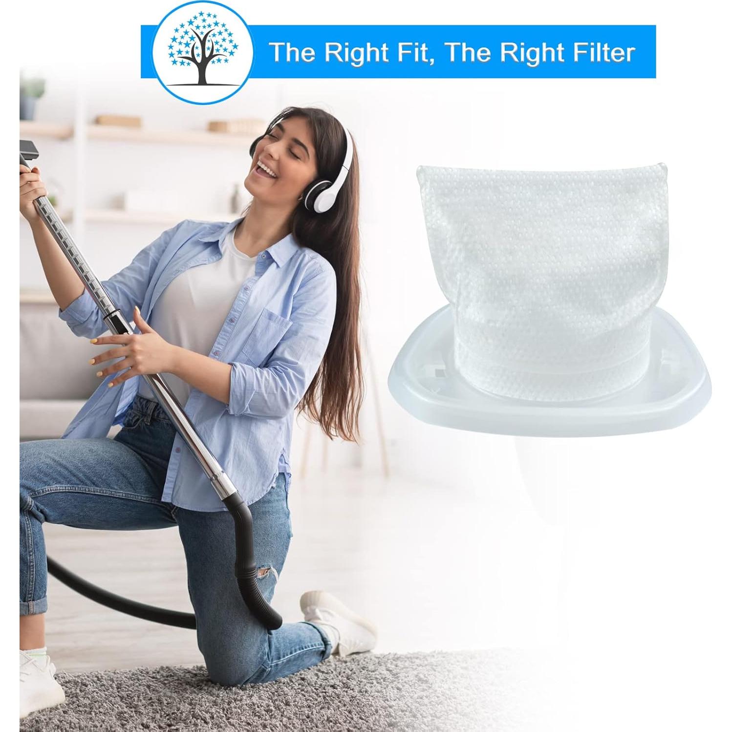 Filtros HNVCF10 Rstartree para Aspiradora Black and Decker - Paquete de 8