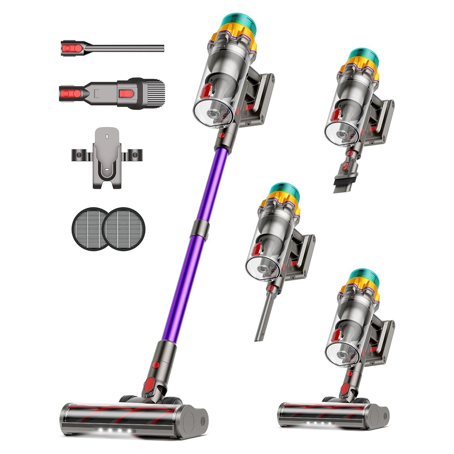 Aspiradora Inalámbrica UOTKD P11 600W 2L 65Min Potente