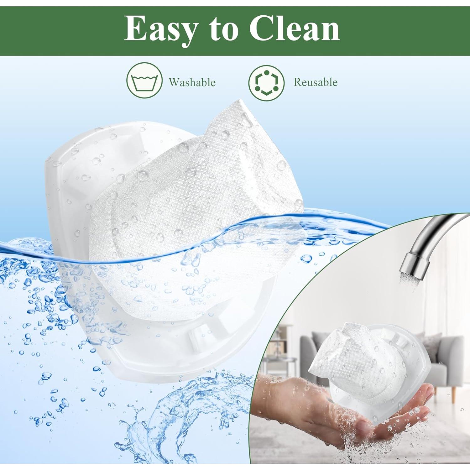 Paquete de 6 Filtros de Reemplazo LUXRILIX VF110 para Aspiradora Black and Decker