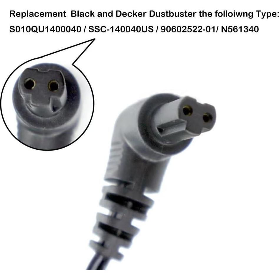 Cargador Adaptador 14V 400mA Black & Decker Dustbuster