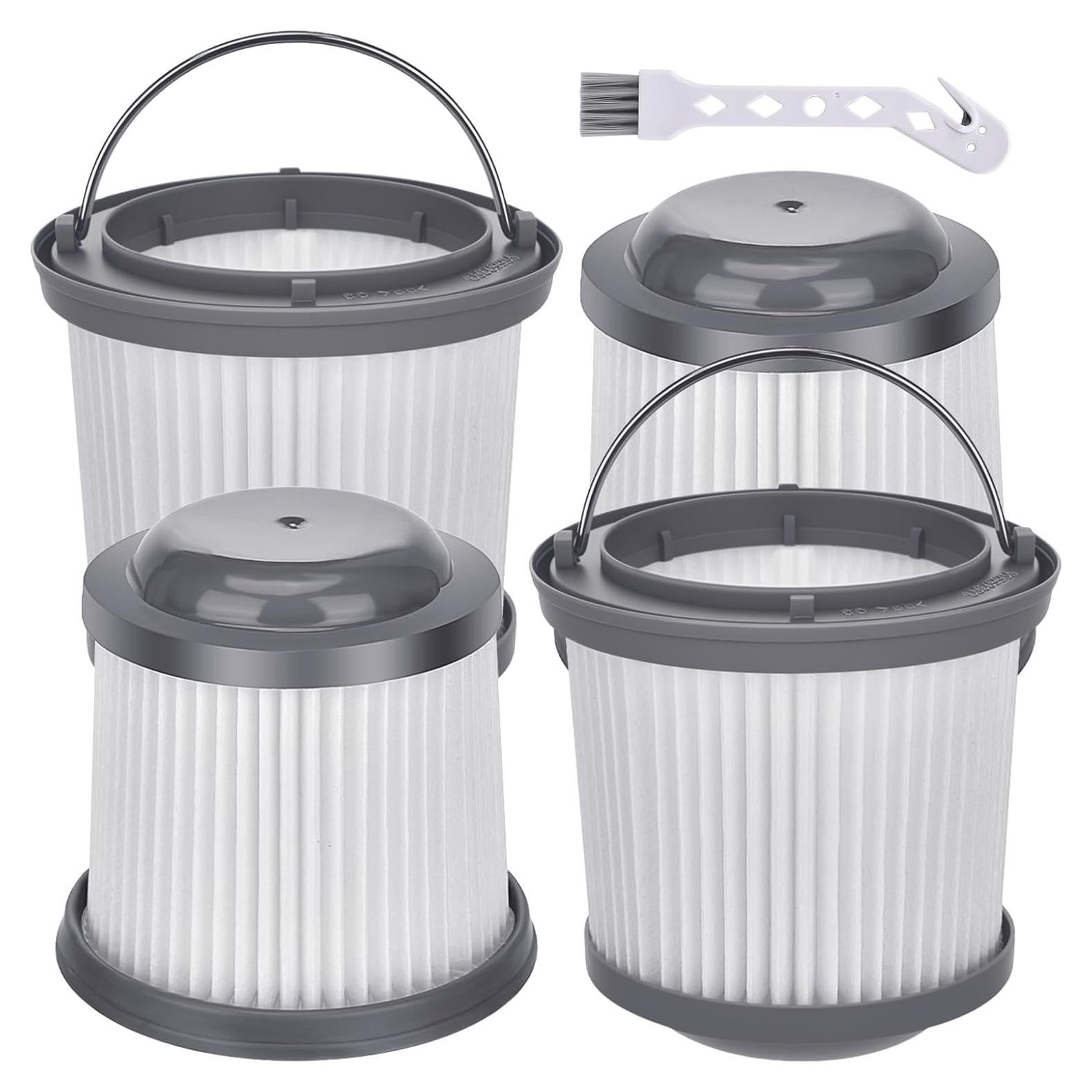 Paquete de 4 Filtros de Reemplazo PVF110 Aymthgt para Aspiradoras Black y Decker