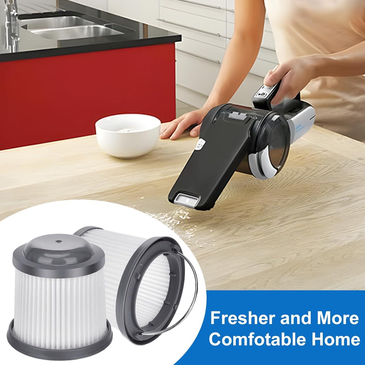 Paquete de 4 Filtros de Reemplazo PVF110 Aymthgt para Aspiradoras Black y Decker