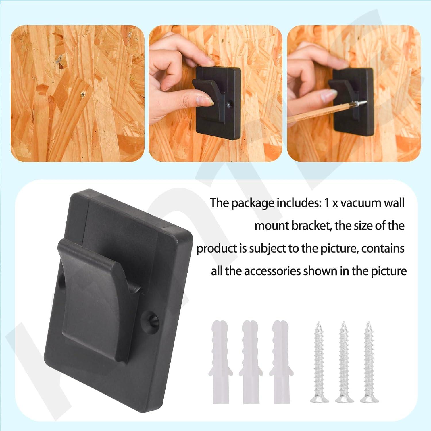 Soporte de Montaje en Pared KINTLE para Aspiradora Black+Decker