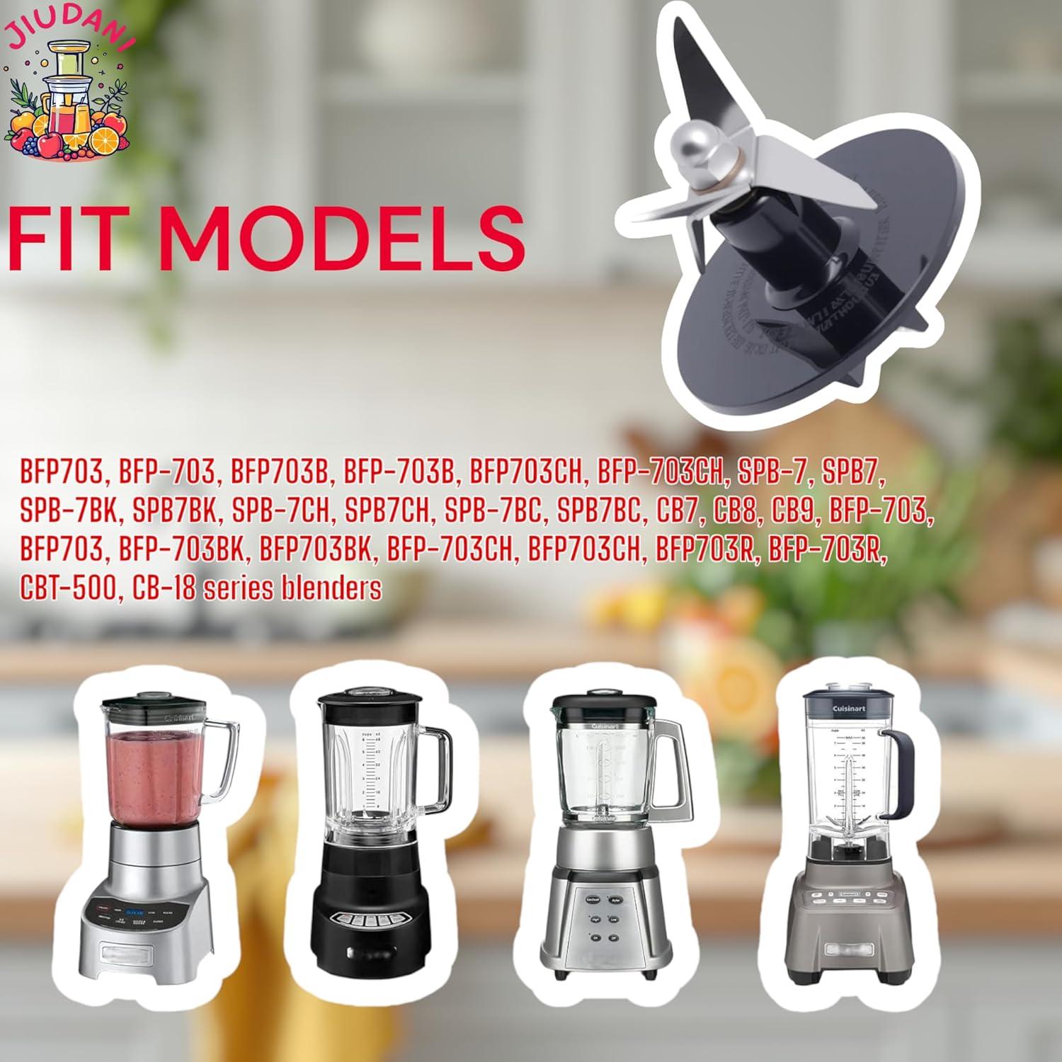 Cuchilla de licuadora Marvedi SPB-456-2 con 3 juntas de goma