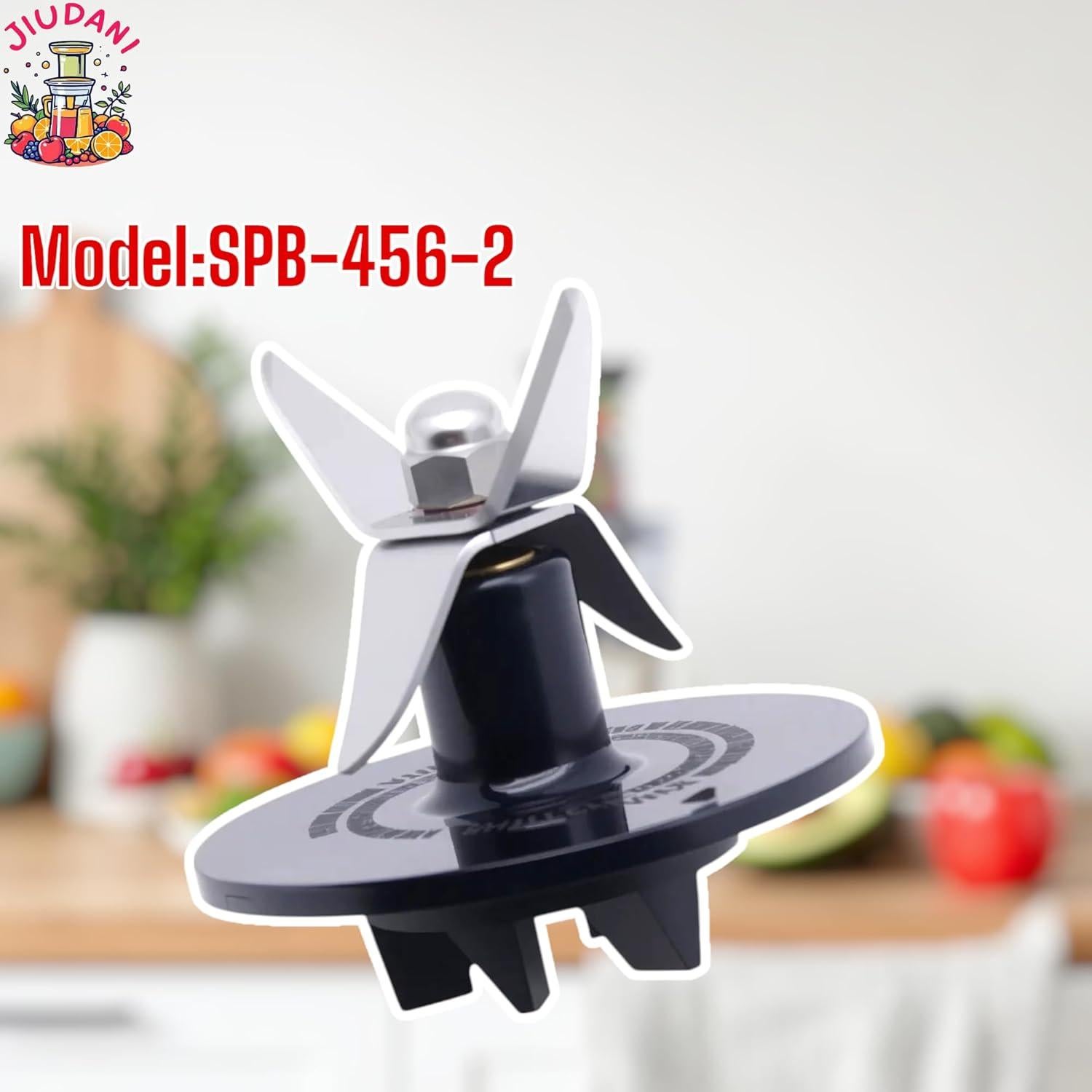 Cuchilla de licuadora Marvedi SPB-456-2 con 3 juntas de goma