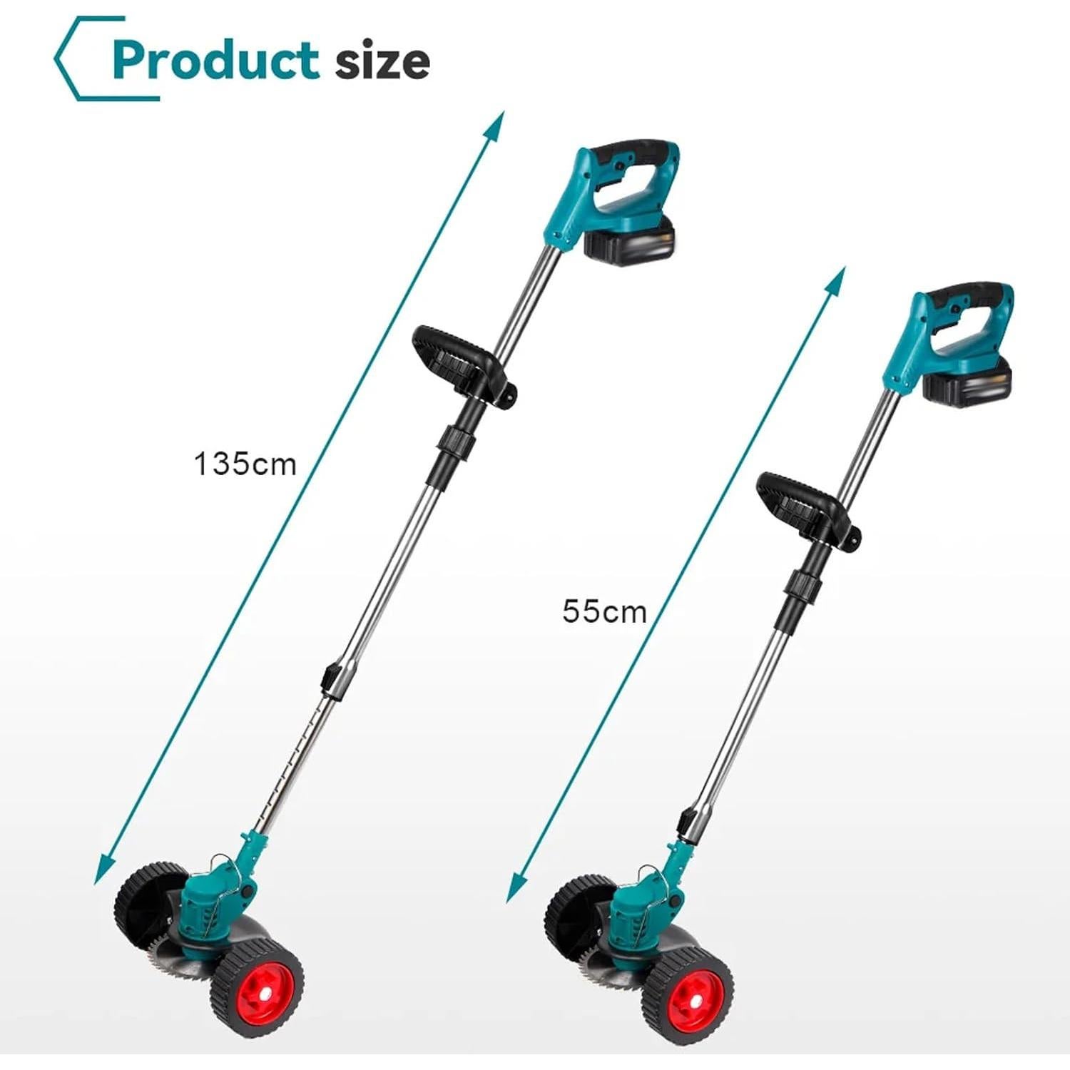 Desmalezadora Eléctrica Inalámbrica HDView 4 en 1 15.24 cm