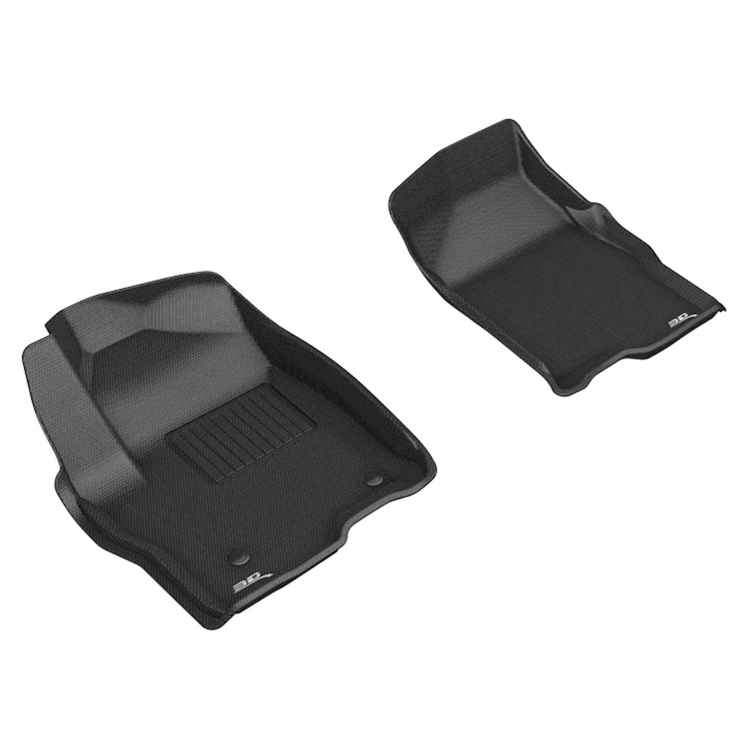 Alfombrilla de Piso 3D MAXpider Kagu Negro para GMC Sierra 1500 2019-2025