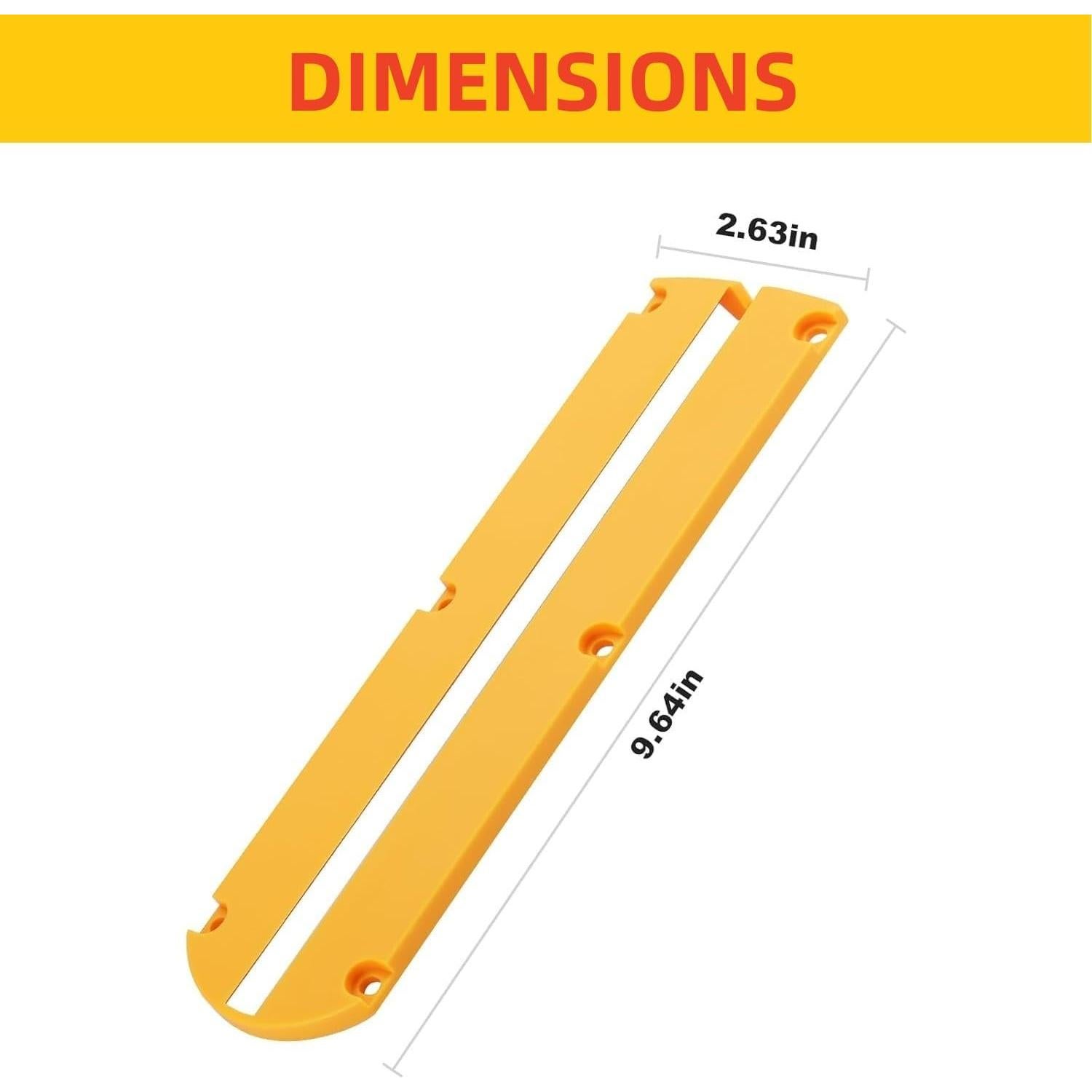 2 Placas de Corte 146726-02 Lrcipru para Sierra Inglete DeWalt