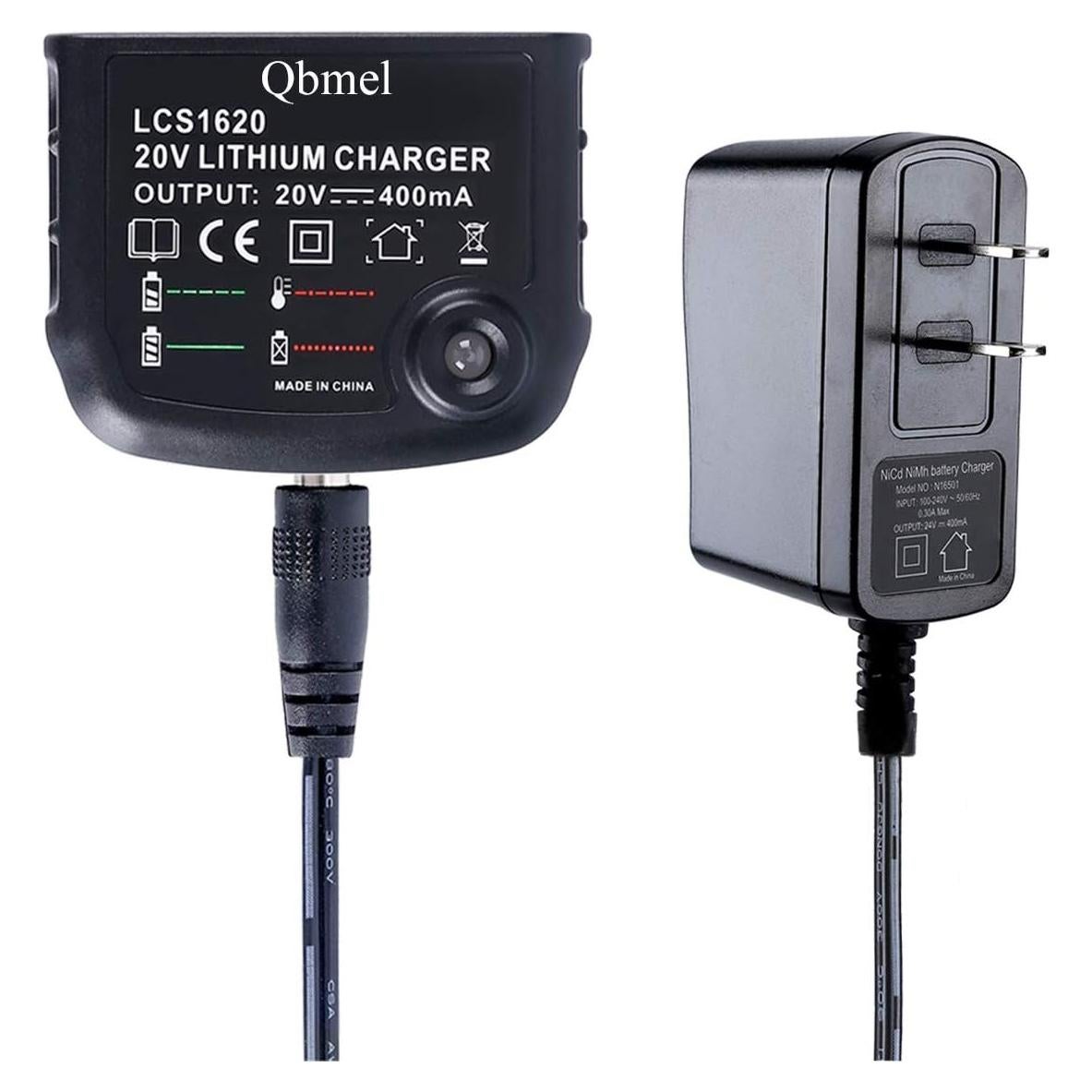 Cargador de Batería Li-Ion 20V Black+Decker LCS1620