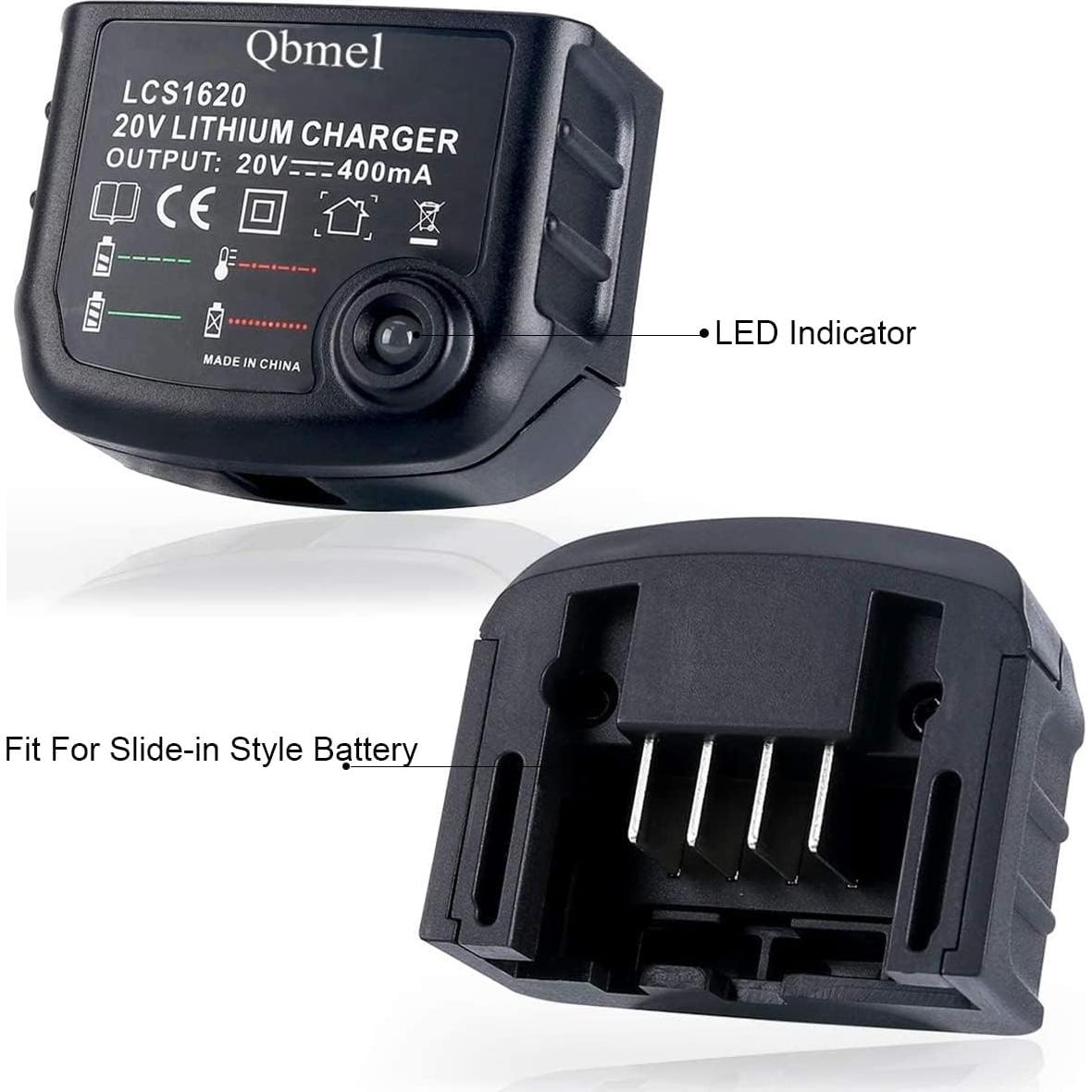 Cargador de Batería Li-Ion 20V Black+Decker LCS1620