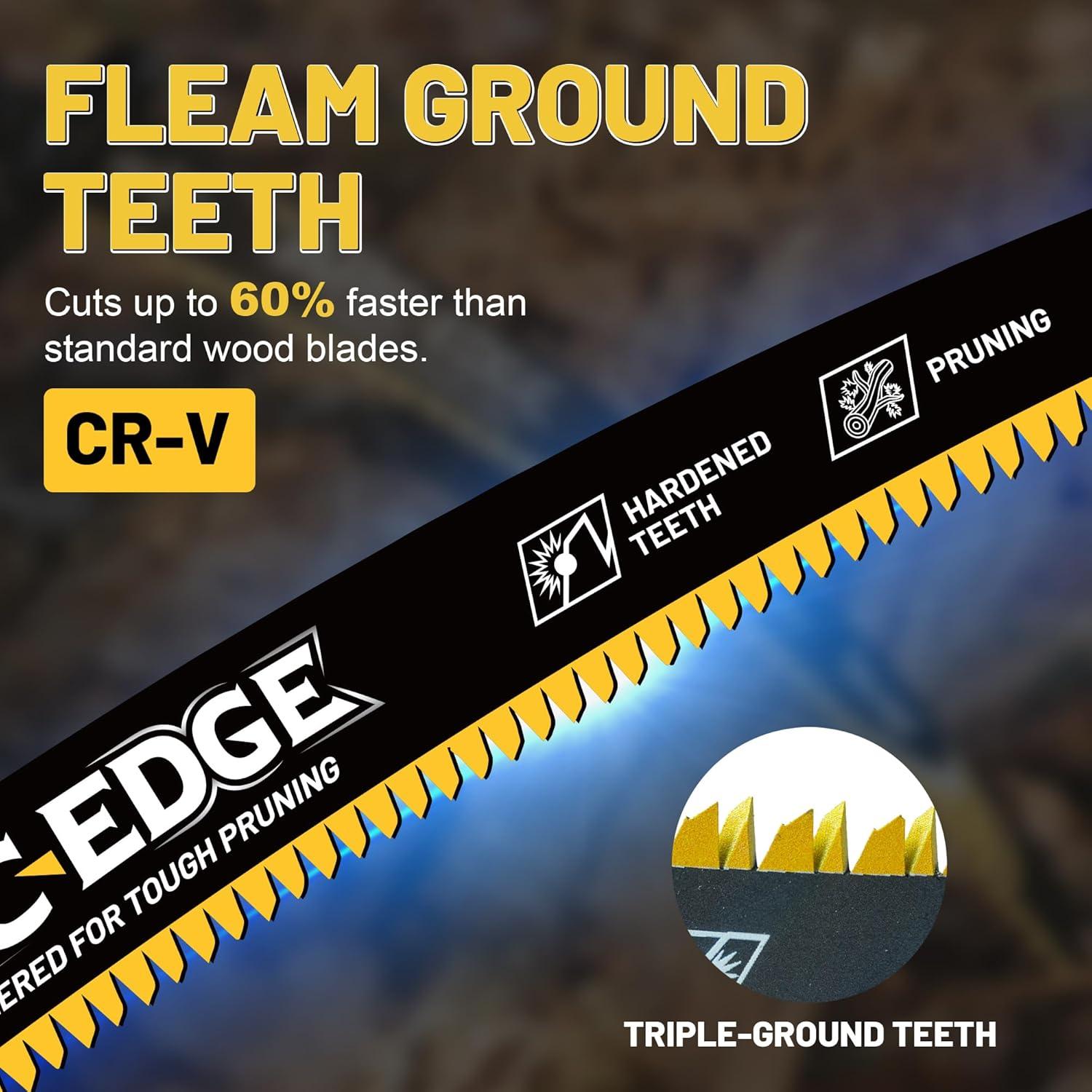 Juego de Hojas de Sierra Recíproca TOLESA 30.48cm 3 Piezas