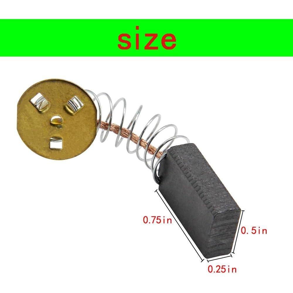 Paquete de 4 cepillos de carbón DeWalt 145323 para sierras