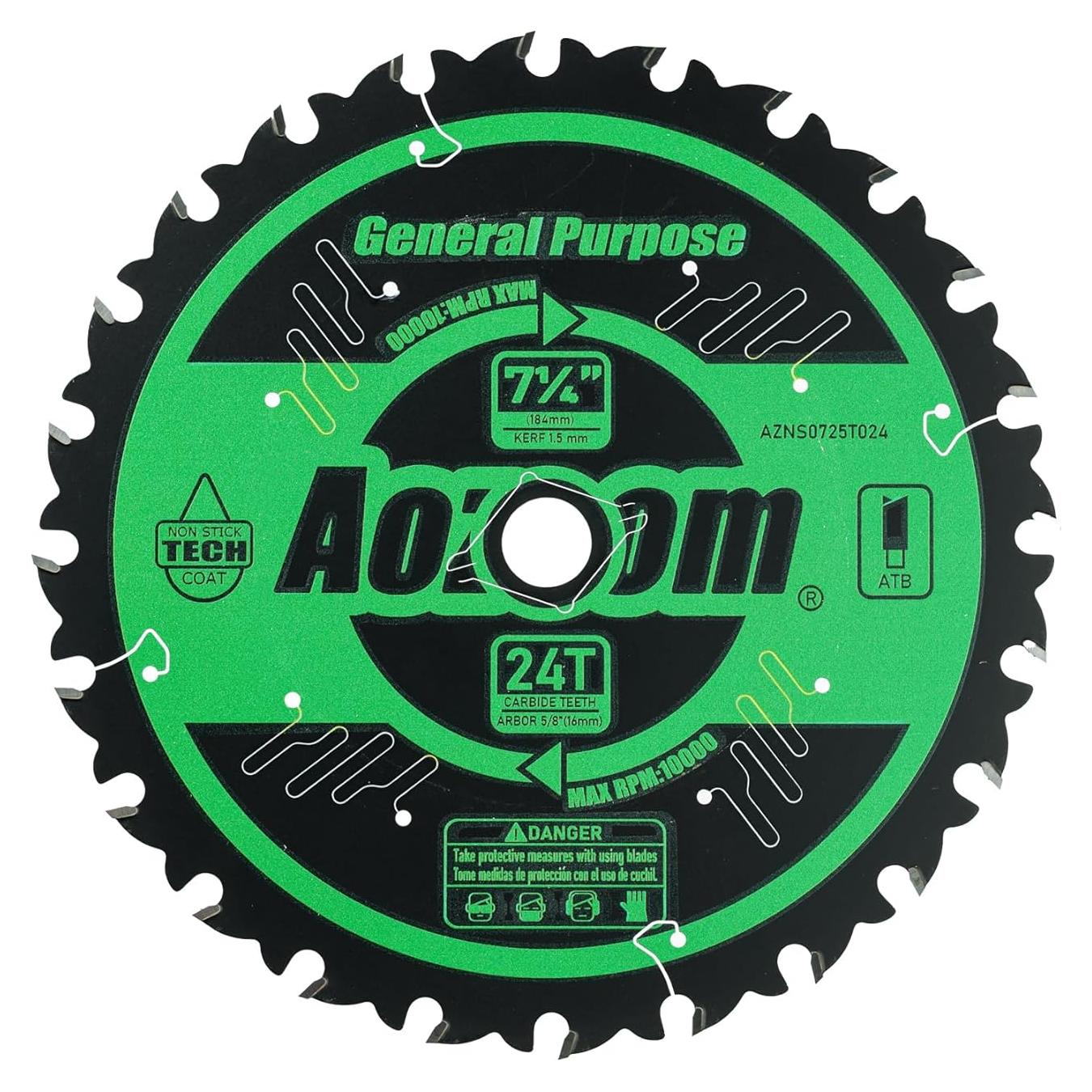 Hoja de Sierra Circular 18.42 cm 24T Teflón TX para Madera