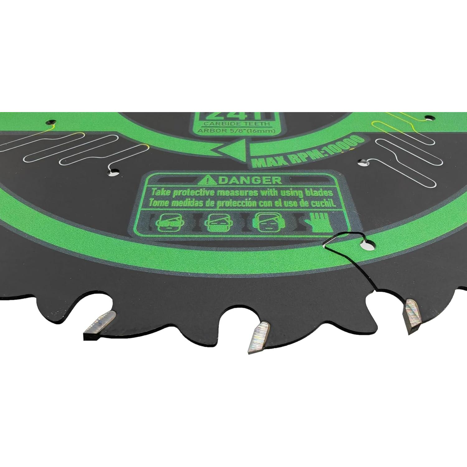 Hoja de Sierra Circular 18.42 cm 24T Teflón TX para Madera