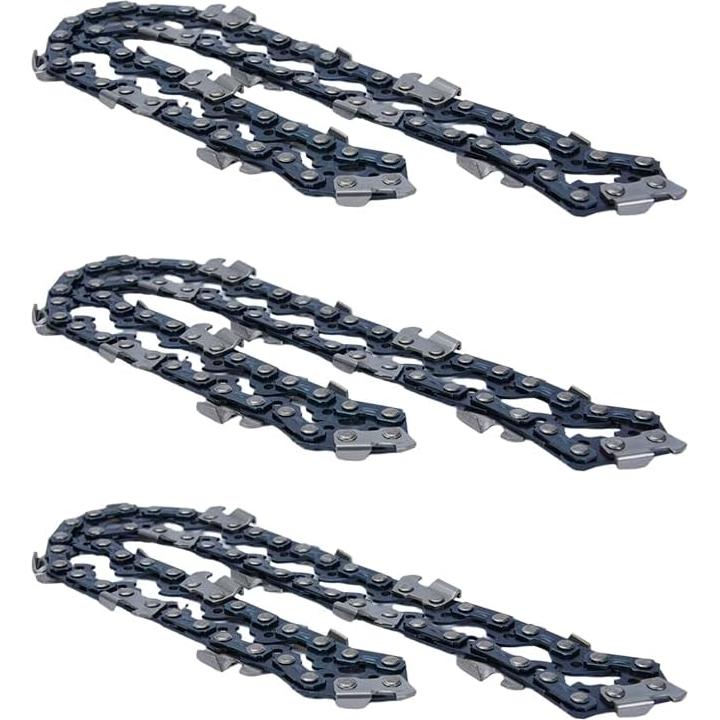 Cadena de sierra de poste 20V Mtanlo 901289001 3-Pack 8"