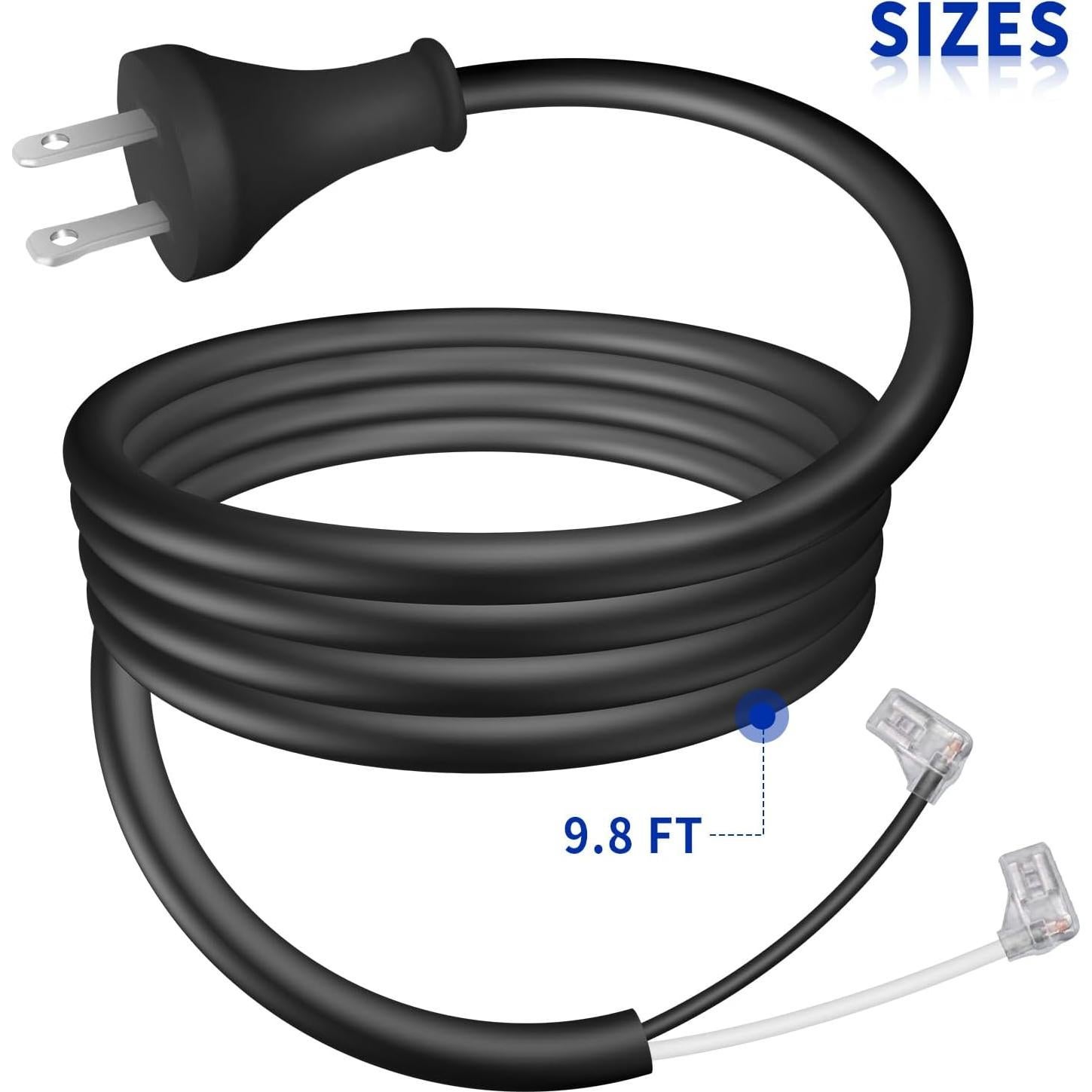 Cable de Alimentación 2.99m DZQPPC 33008114 para Herramientas BLACK+DECKER