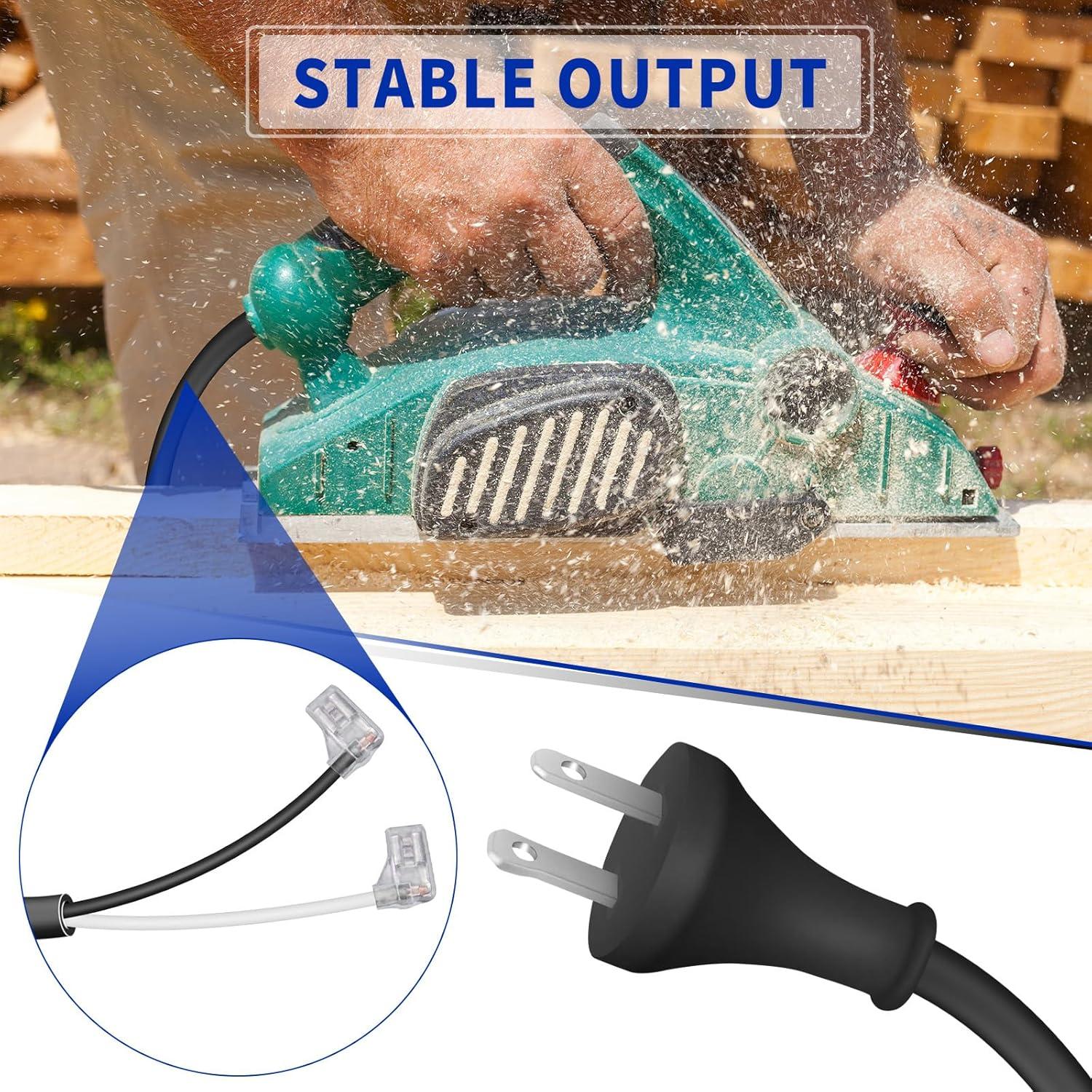 Cable de Alimentación 2.99m DZQPPC 33008114 para Herramientas BLACK+DECKER