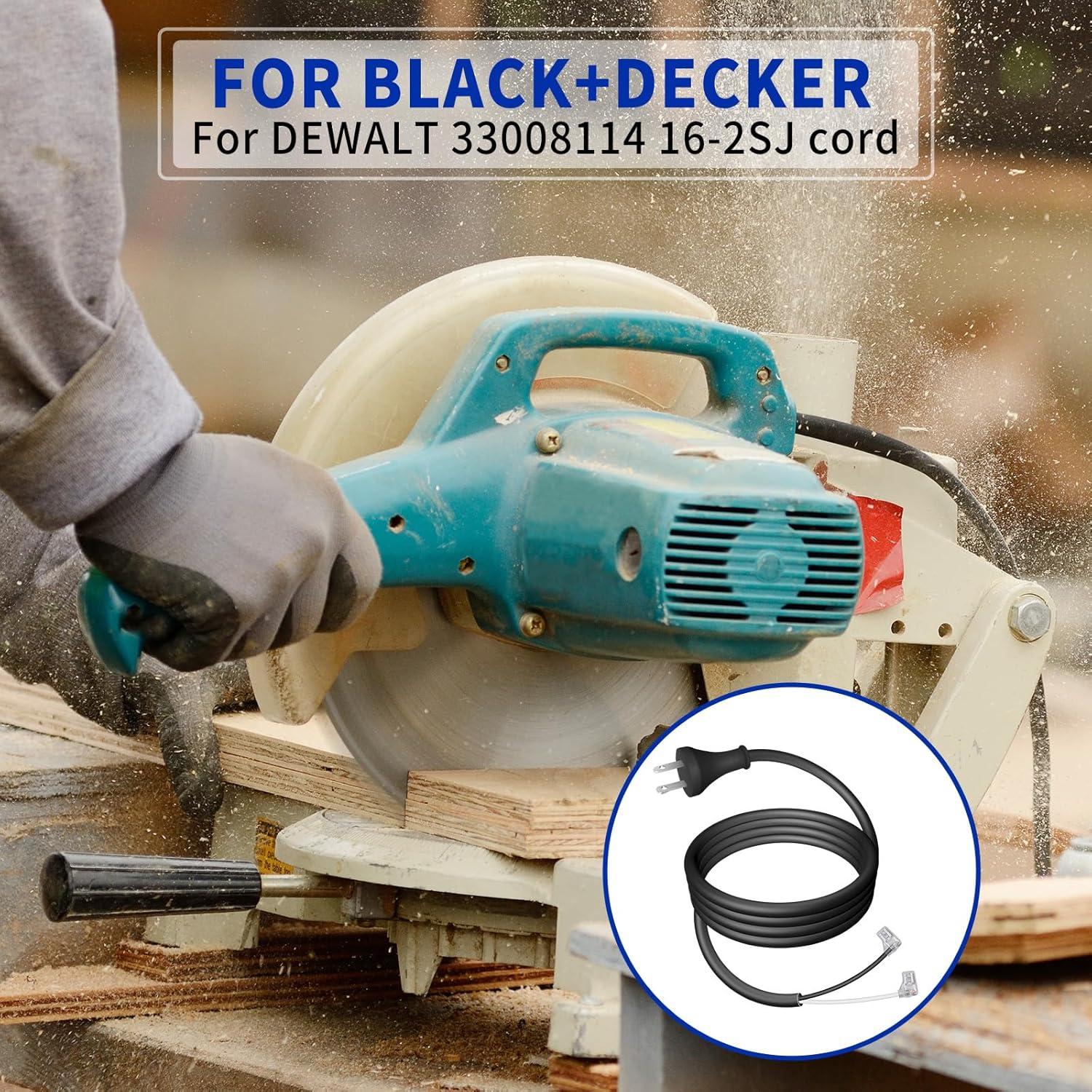 Cable de Alimentación 2.99m DZQPPC 33008114 para Herramientas BLACK+DECKER