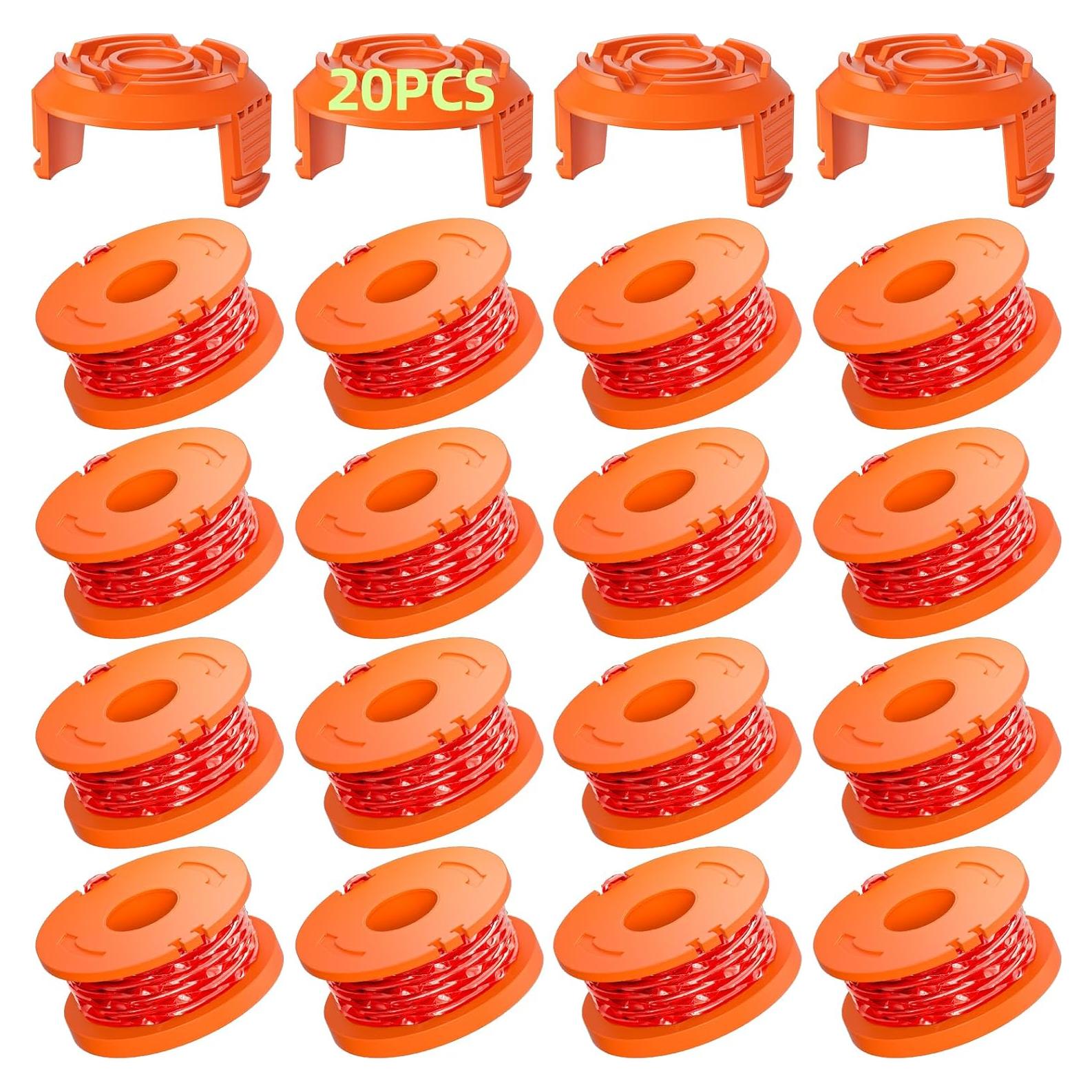 Eventronic Hilo de Recortadora 20 Piezas 0.065" para Worx