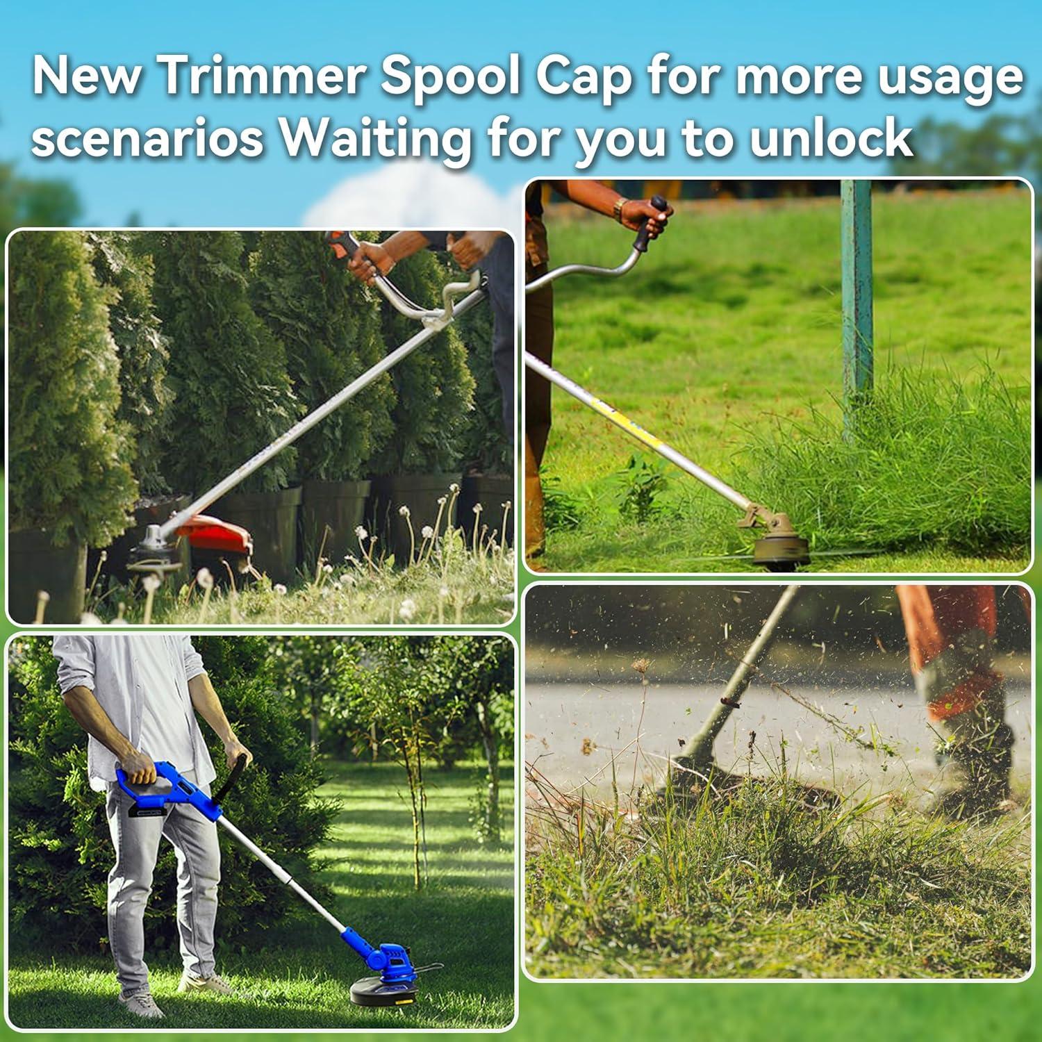 Tapa de Carrete de Desmalezadora Black Decker 682378-02 - 2 Piezas