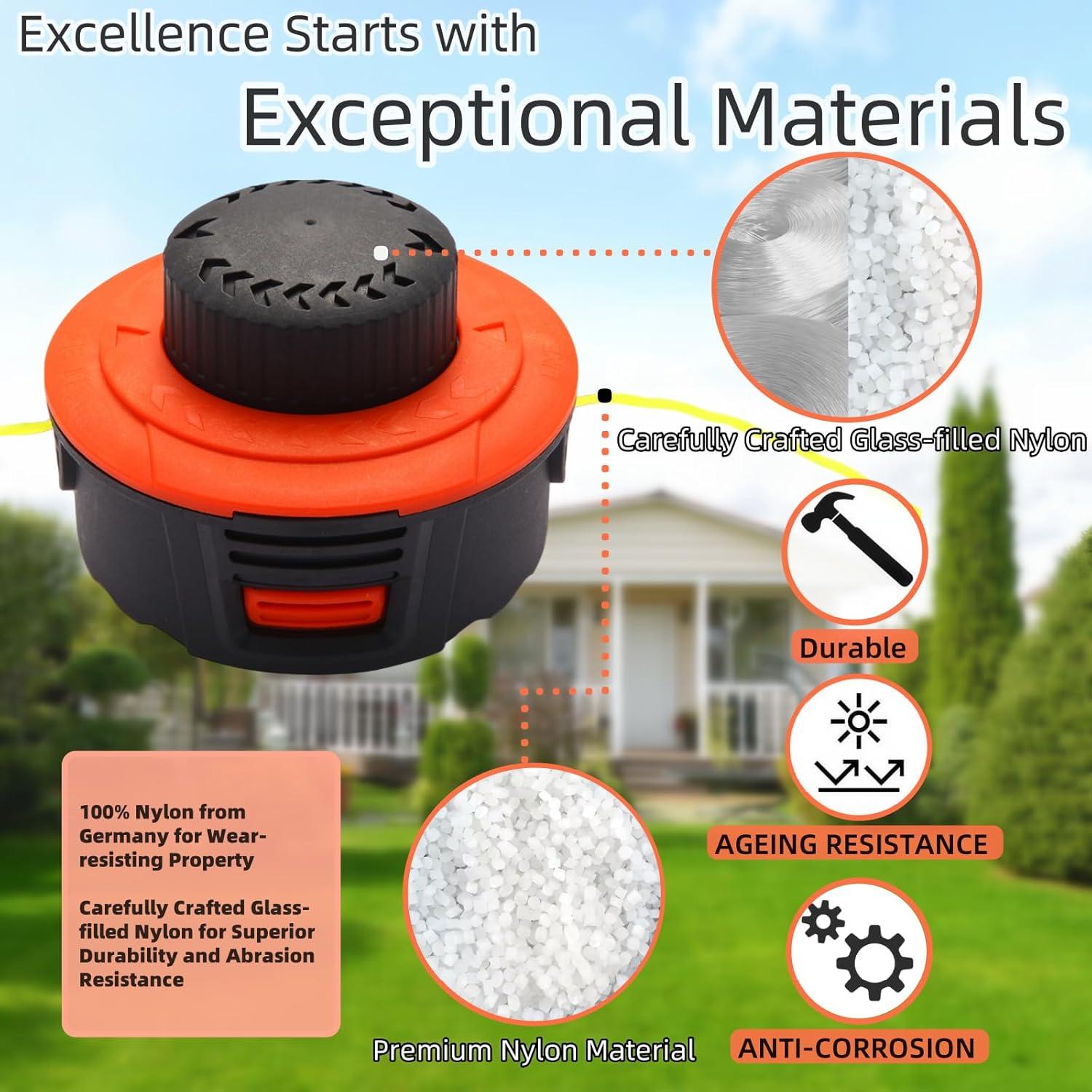 Cabezal de Desmalezadora Quintillus H02 Universal con Hilo 4.27m