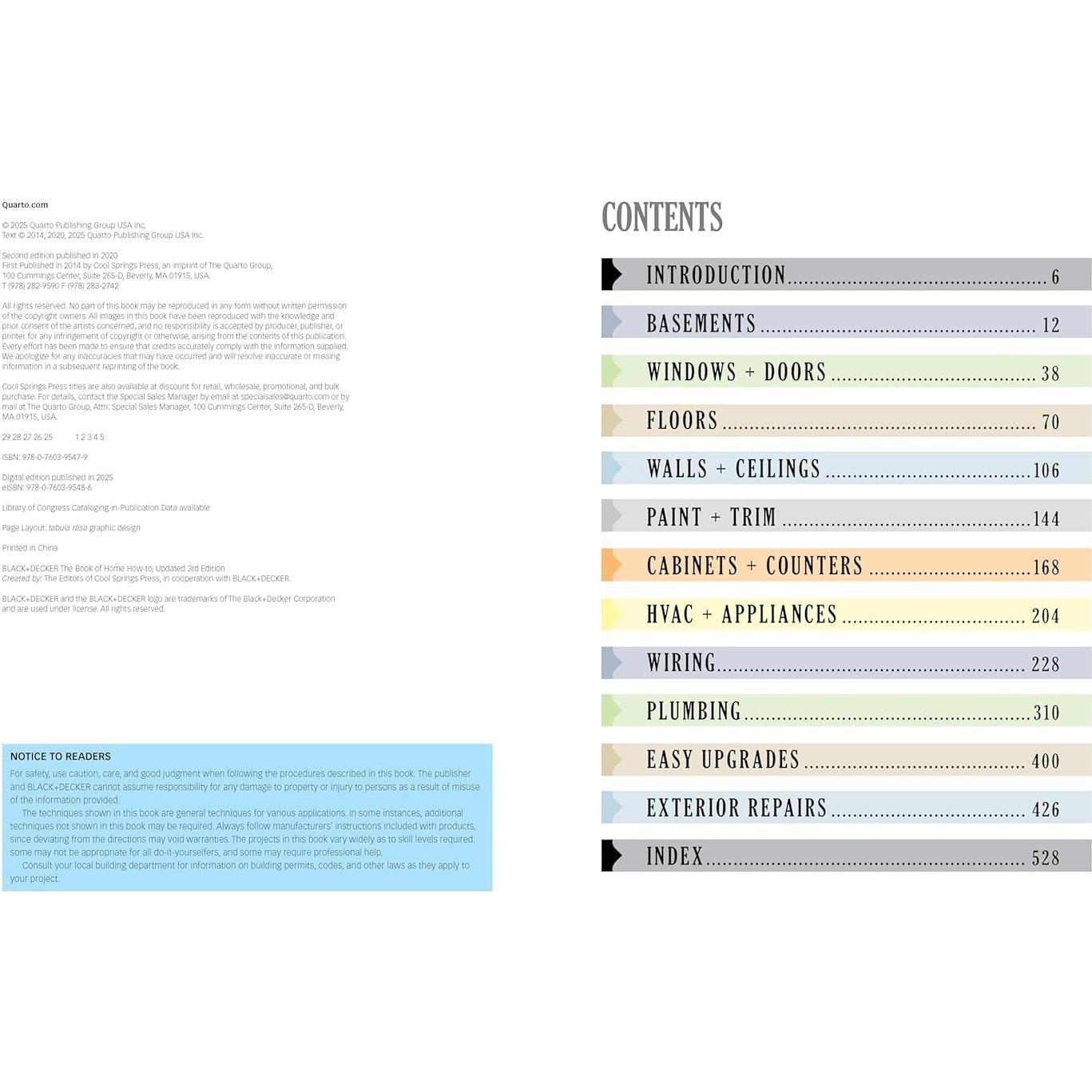 Black & Decker The Book of Home How-to, Updated 3rd Edition: Complete Photo Guide to Home Repair and Improvement