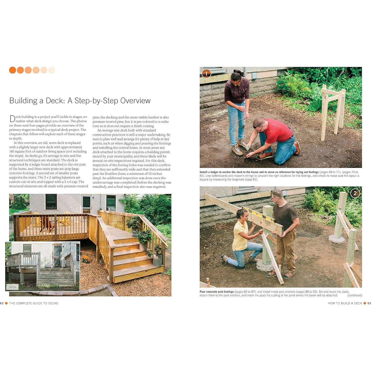 Black & Decker The Complete Guide to Decks 7th Edition: Featuring the latest tools, skills, designs, materials & codes