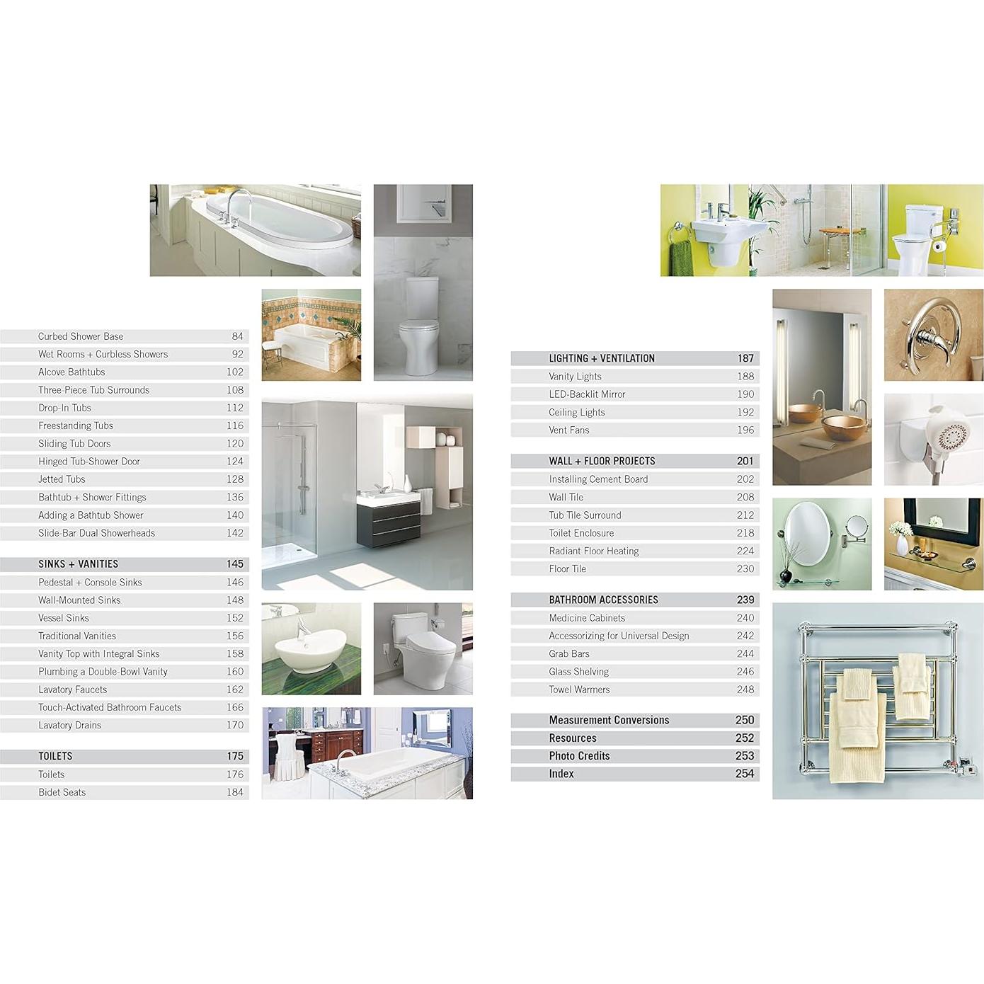 Black and Decker The Complete Guide to Bathrooms Updated 6th Edition: Beautiful Upgrades and Hardworking Improvements You Can Do Yourself (Black & Decker Complete Photo Guide)