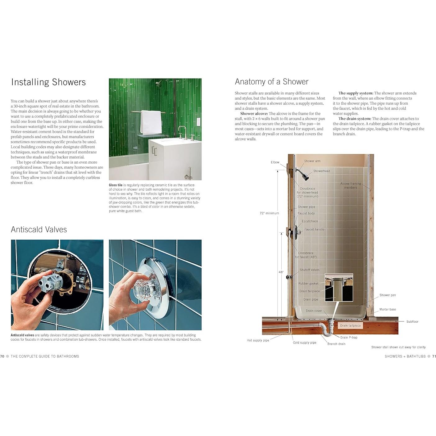 Black and Decker The Complete Guide to Bathrooms Updated 6th Edition: Beautiful Upgrades and Hardworking Improvements You Can Do Yourself (Black & Decker Complete Photo Guide)