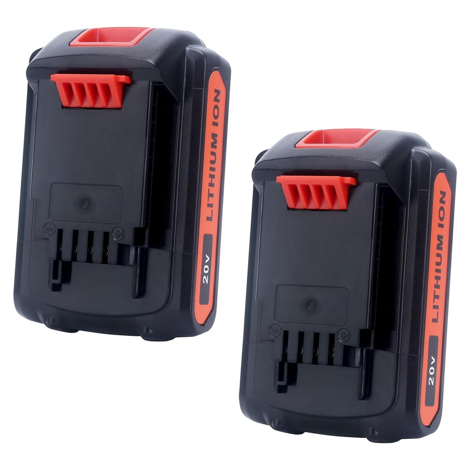 Paquete de 2 Baterías de Litio 20V 4.0Ah Tulepowceeng