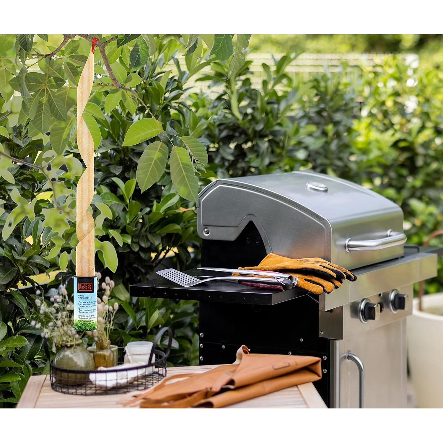 Trampa Adhesiva para Moscas y Mosquitos BLACK+DECKER 20 Unidades