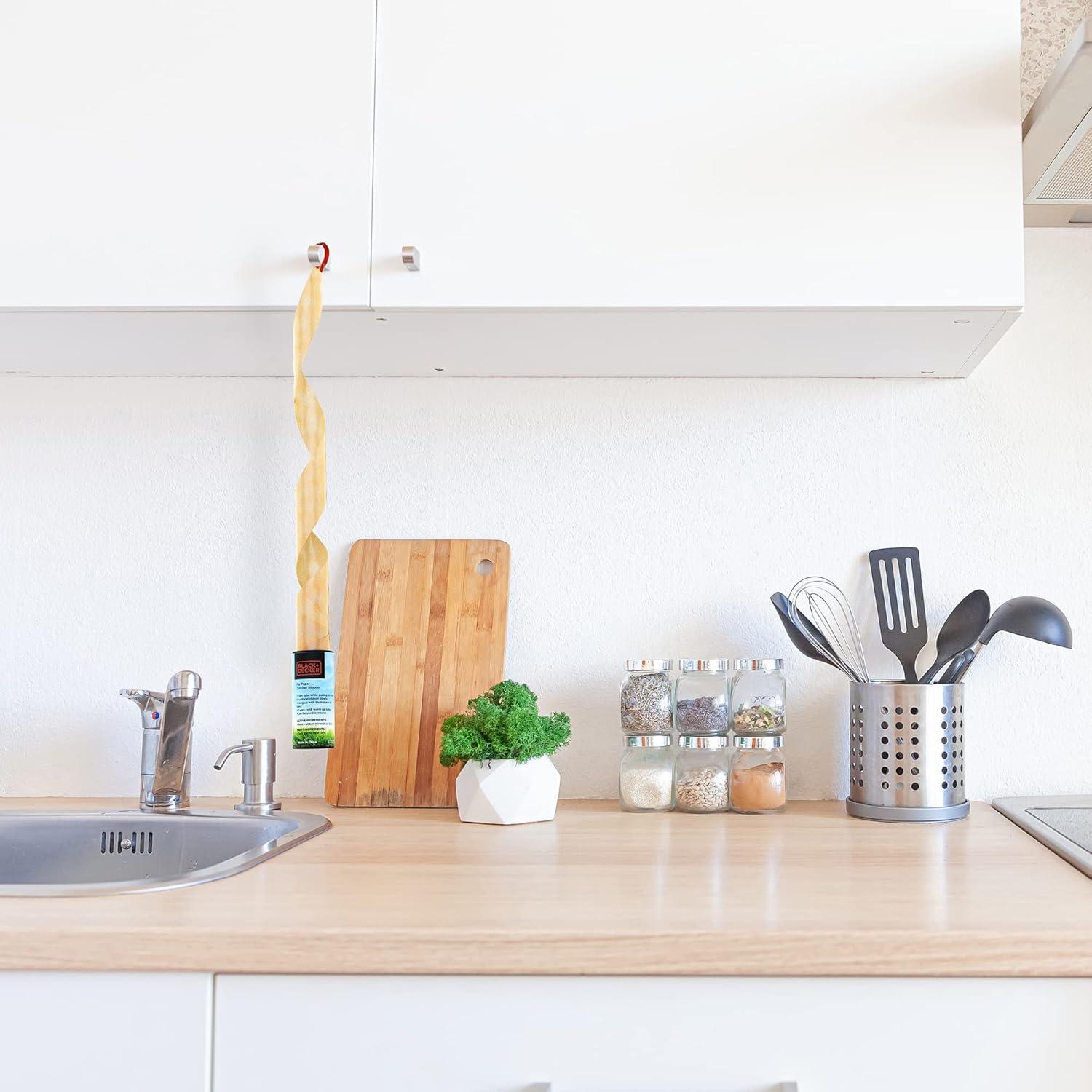 Trampa Adhesiva para Moscas y Mosquitos BLACK+DECKER 20 Unidades