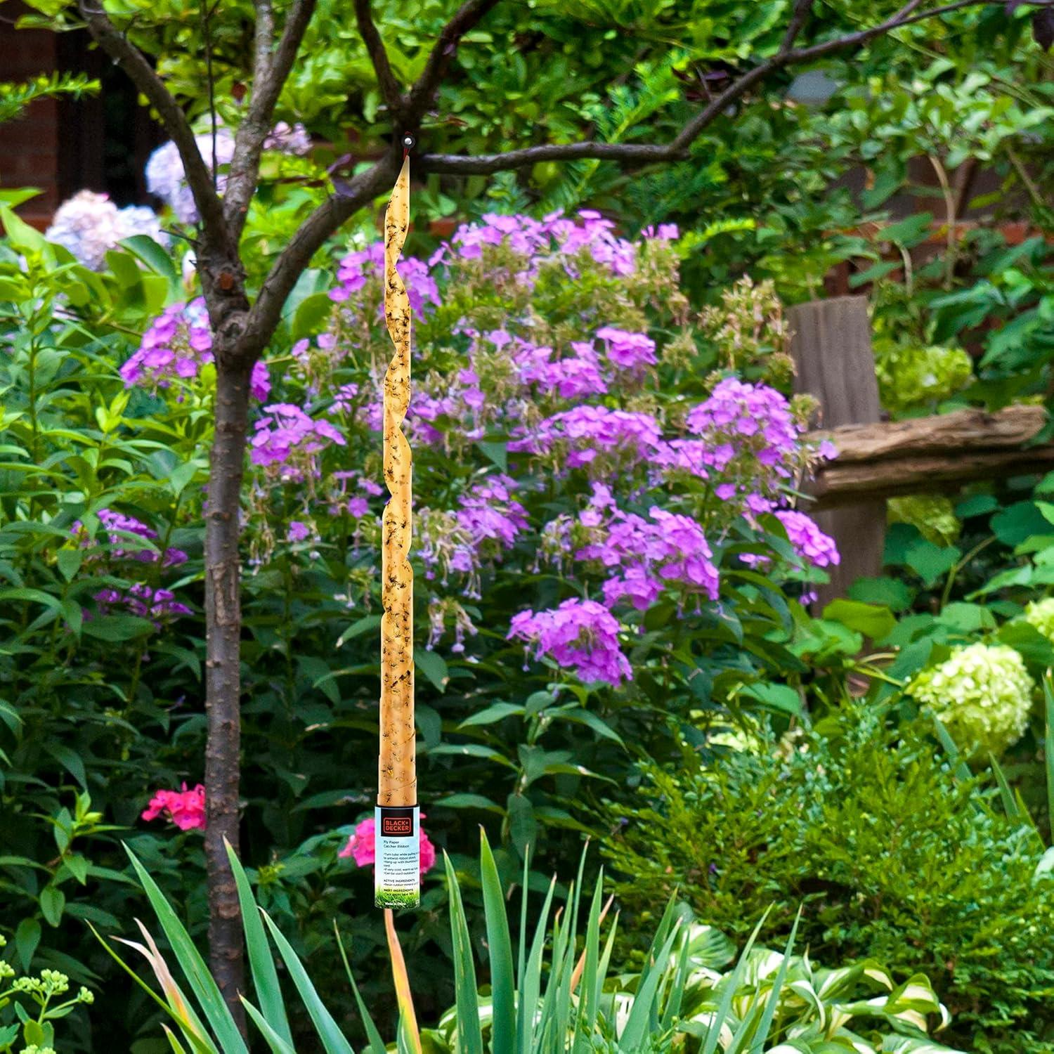 Trampa Adhesiva para Moscas y Mosquitos BLACK+DECKER 20 Unidades