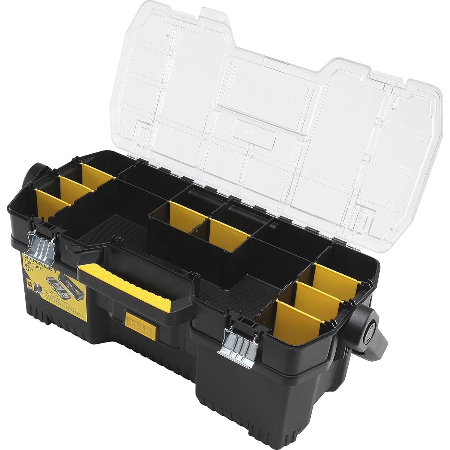 Caja de herramientas Stanley 24" con organizador desmontable