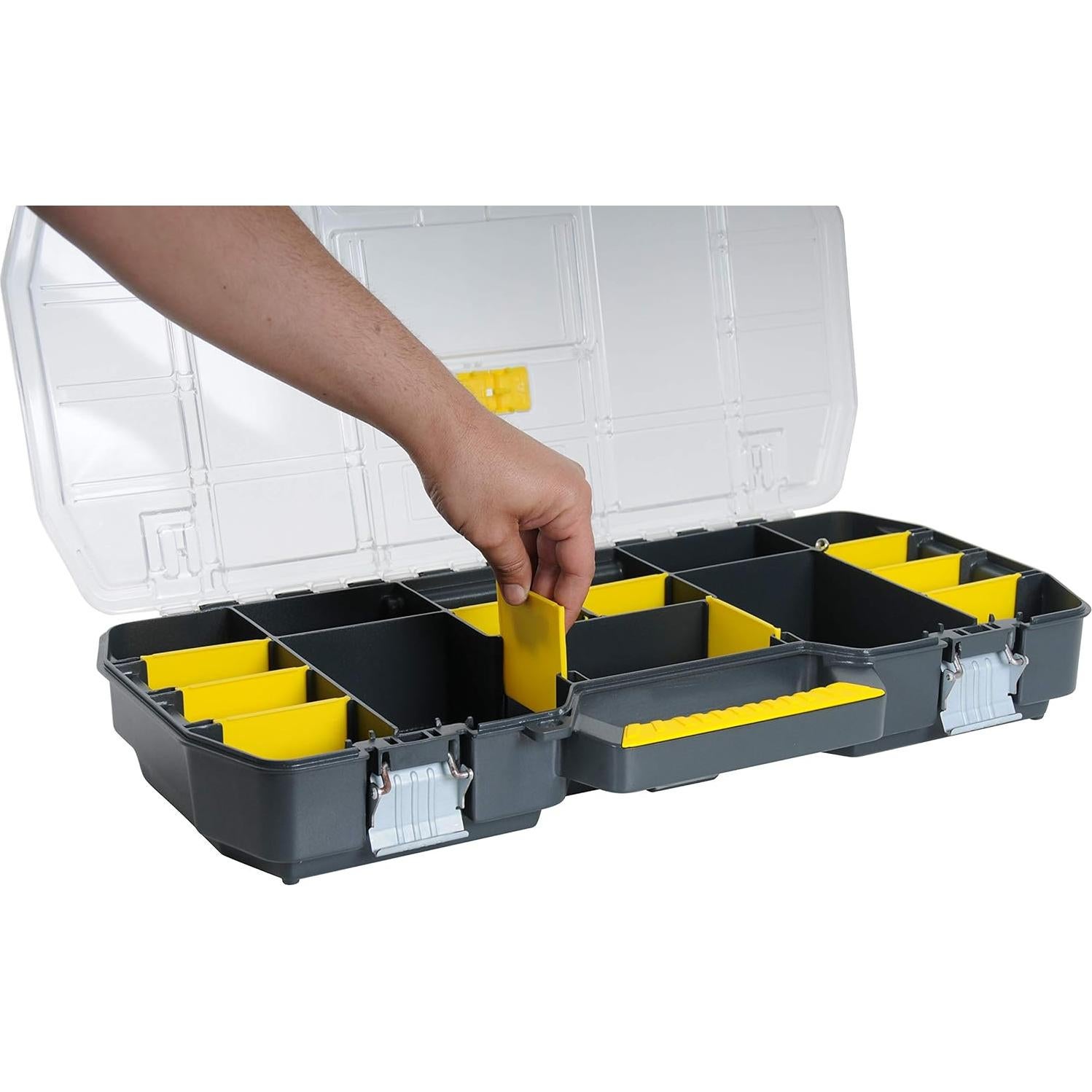 Caja de herramientas Stanley 24" con organizador desmontable