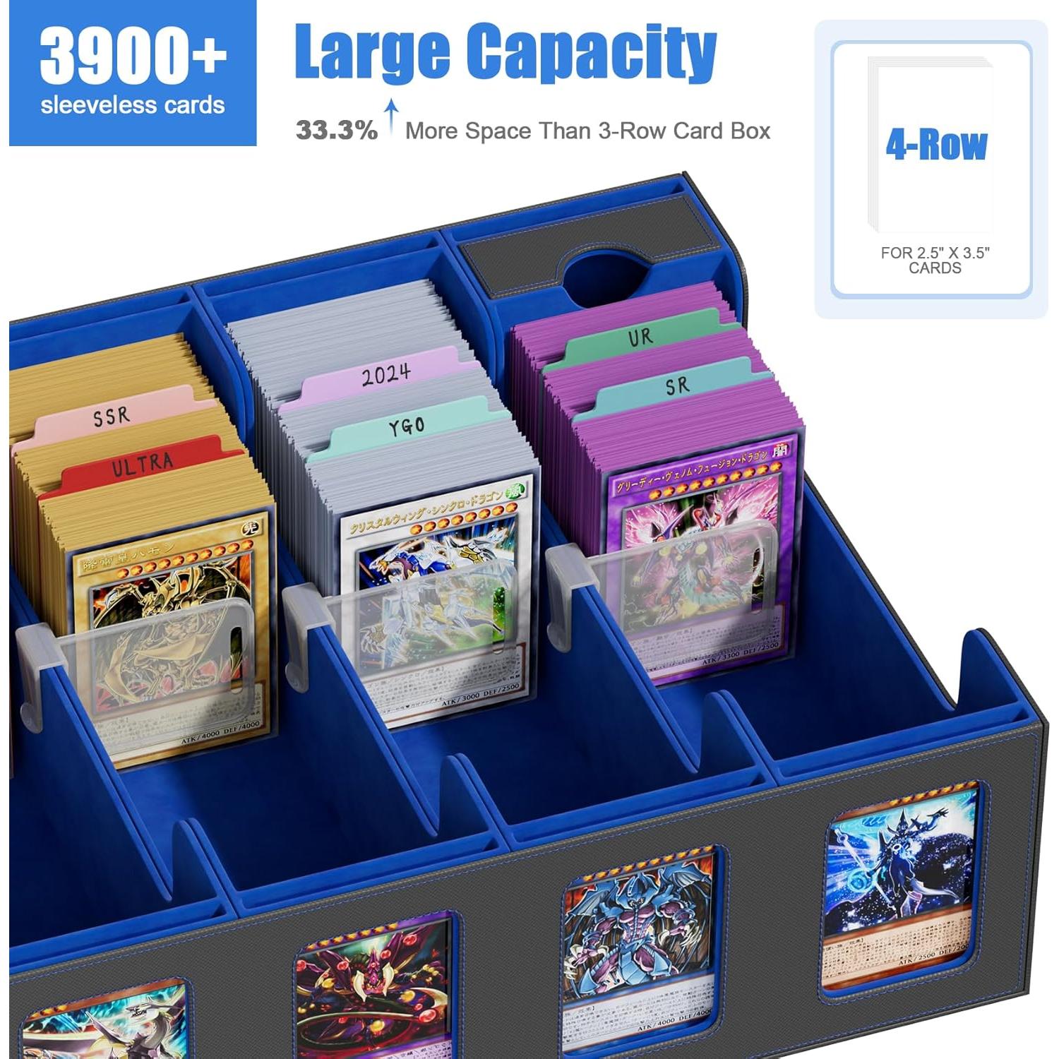 Caja de Almacenamiento para Cartas Coleccionables Bearfire 3900+