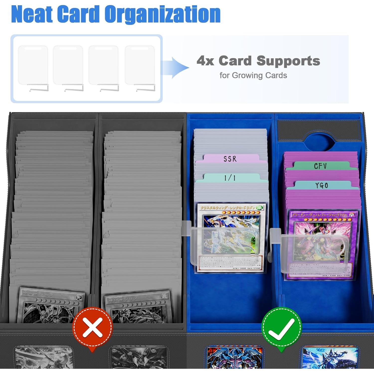 Caja de Almacenamiento para Cartas Coleccionables Bearfire 3900+