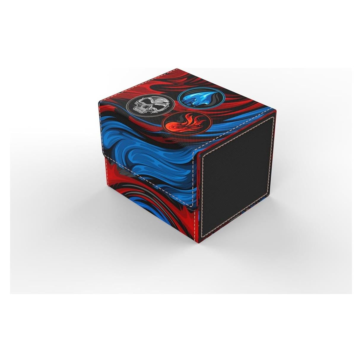 Caja de Barajas Realm Guard Azul/Negro/Rojo - 120 Cartas