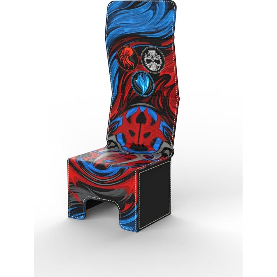 Caja de Barajas Realm Guard Azul/Negro/Rojo - 120 Cartas